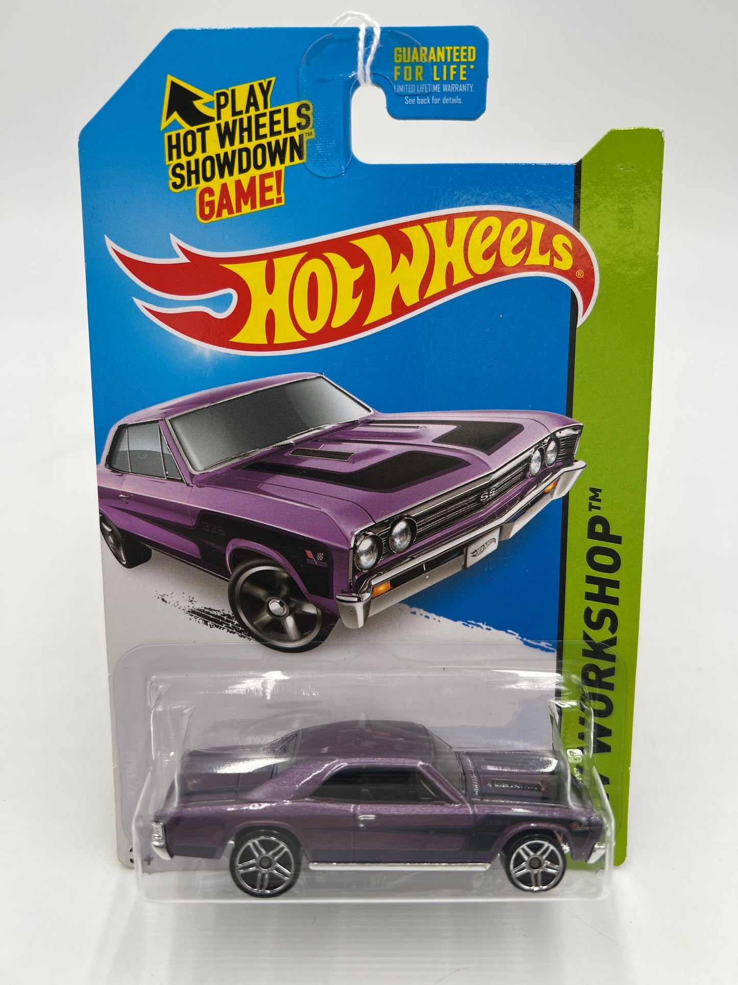 2014 Hot Wheels Workshop #232 67 Chevelle SS 396 Purple 13G