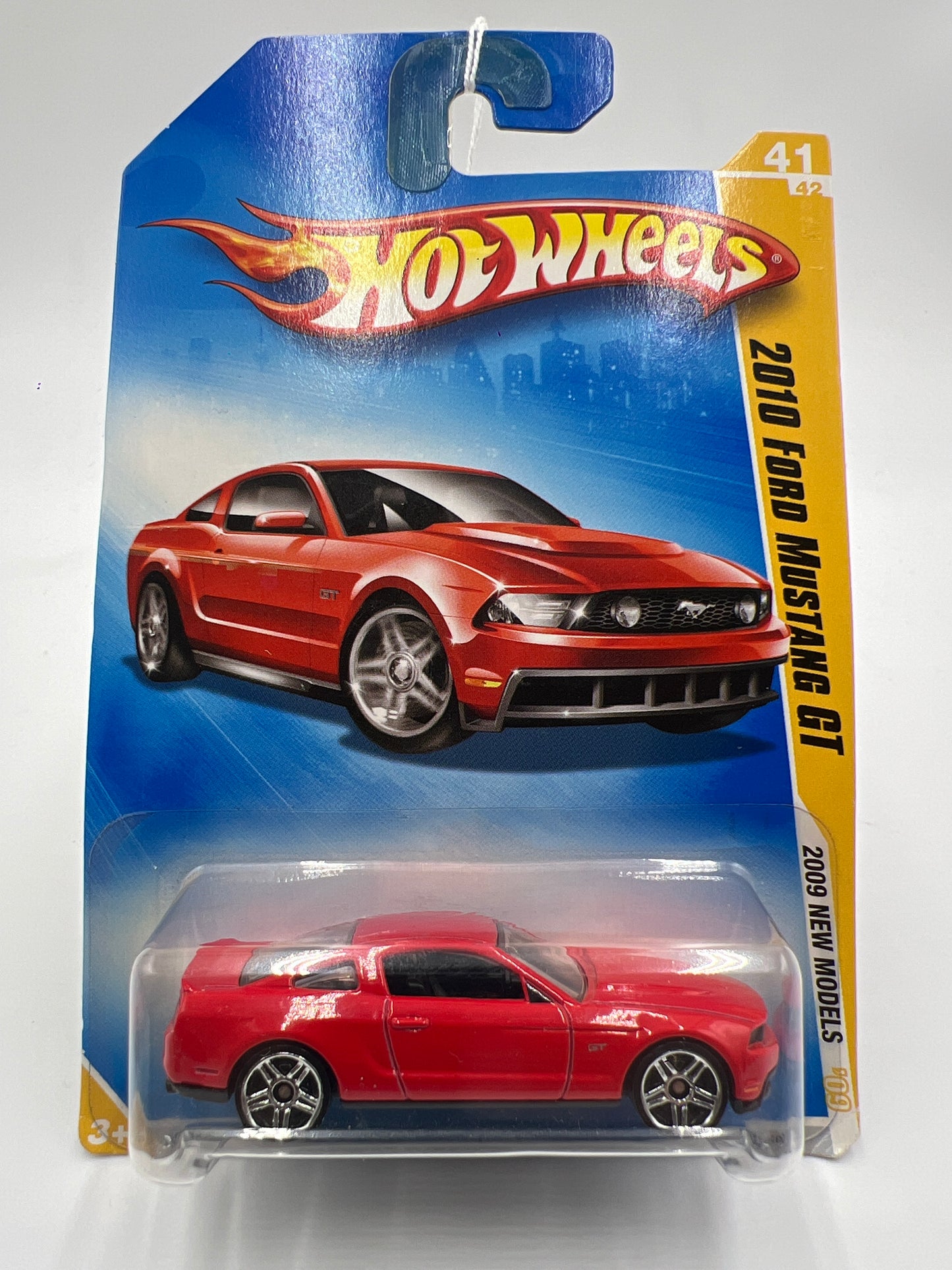 2009 Hot Wheels New Models #41 2010 Ford Mustang GT Red 23G