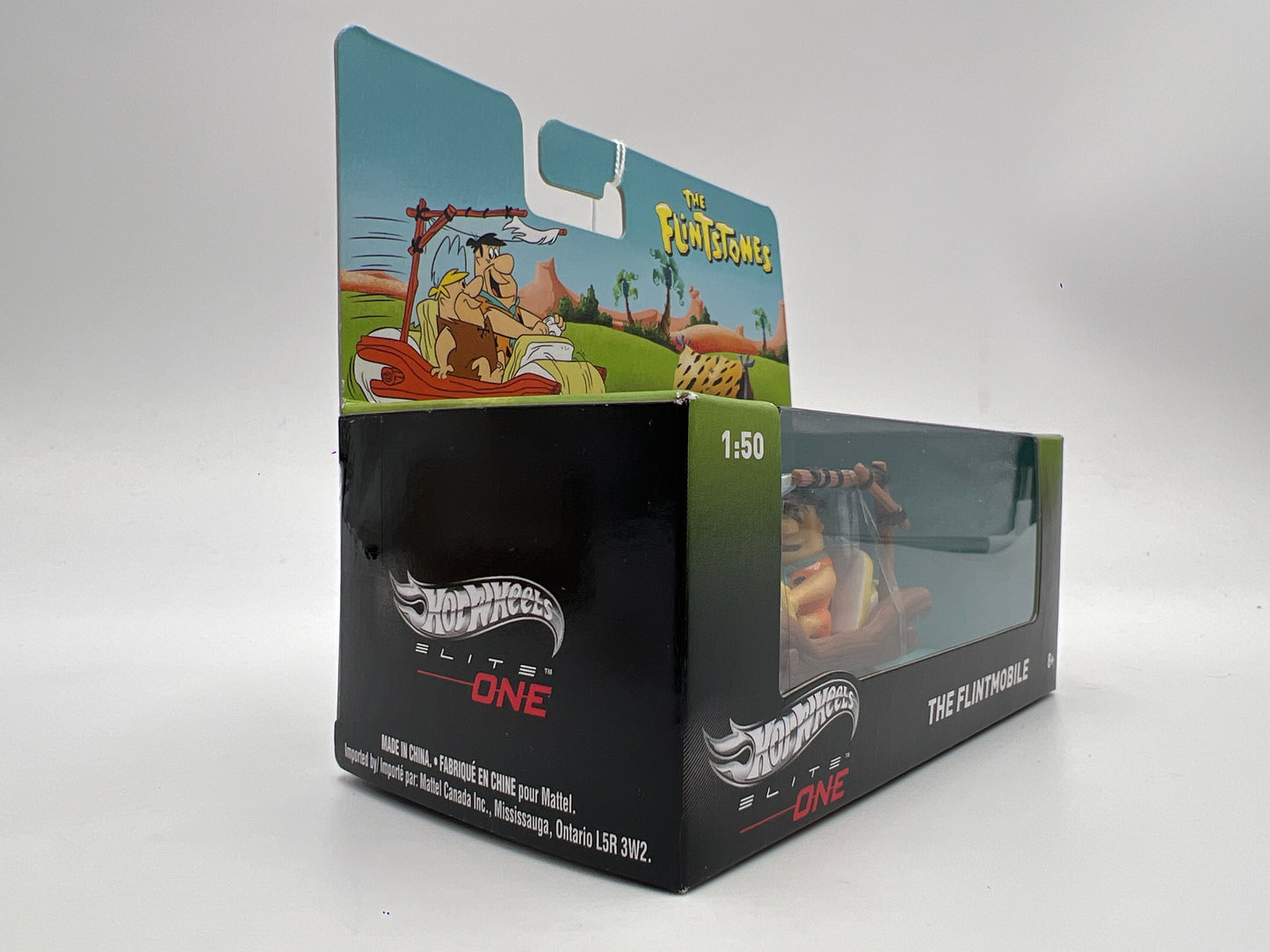 Hot Wheels 1/50 Scale Elite One The Flintstones The Flintmobile