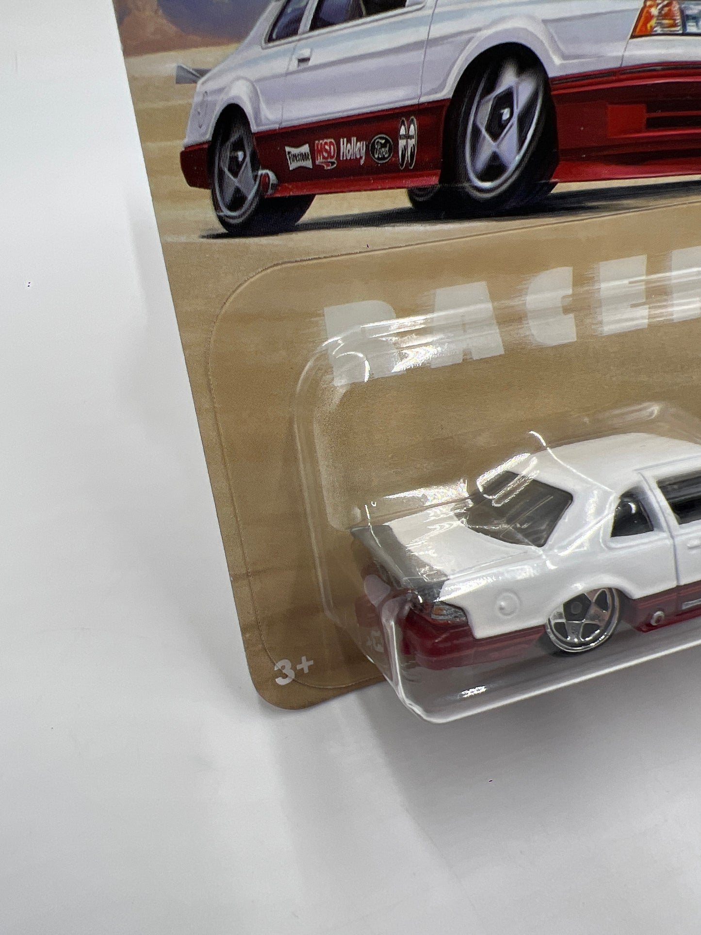 2025 Hot Wheels Silver Series Salt Flat Racers #5 1988 Ford T-Bird White 156E