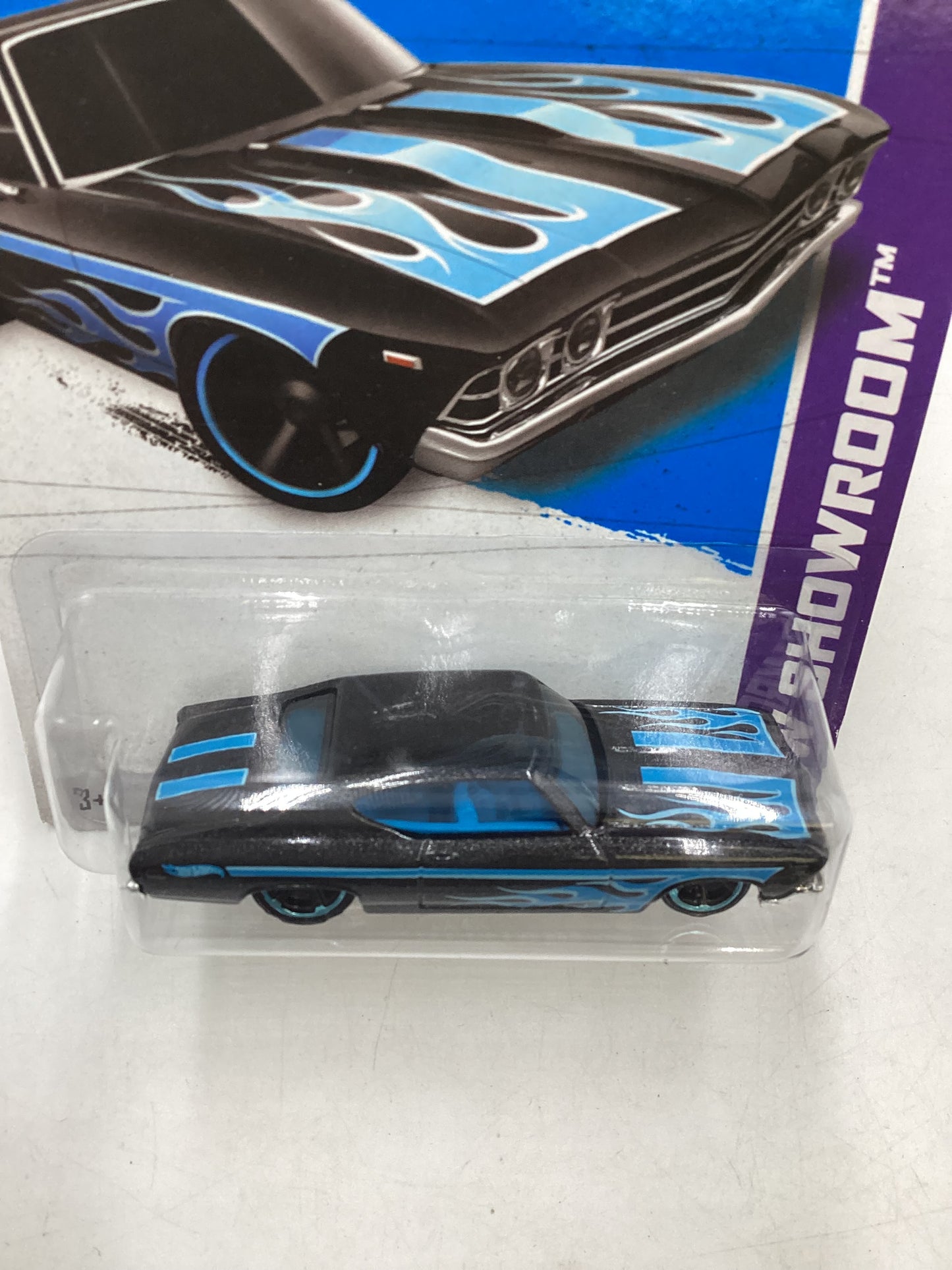 2013 Hot Wheels #214 Chevelle SS 396 Black 5B