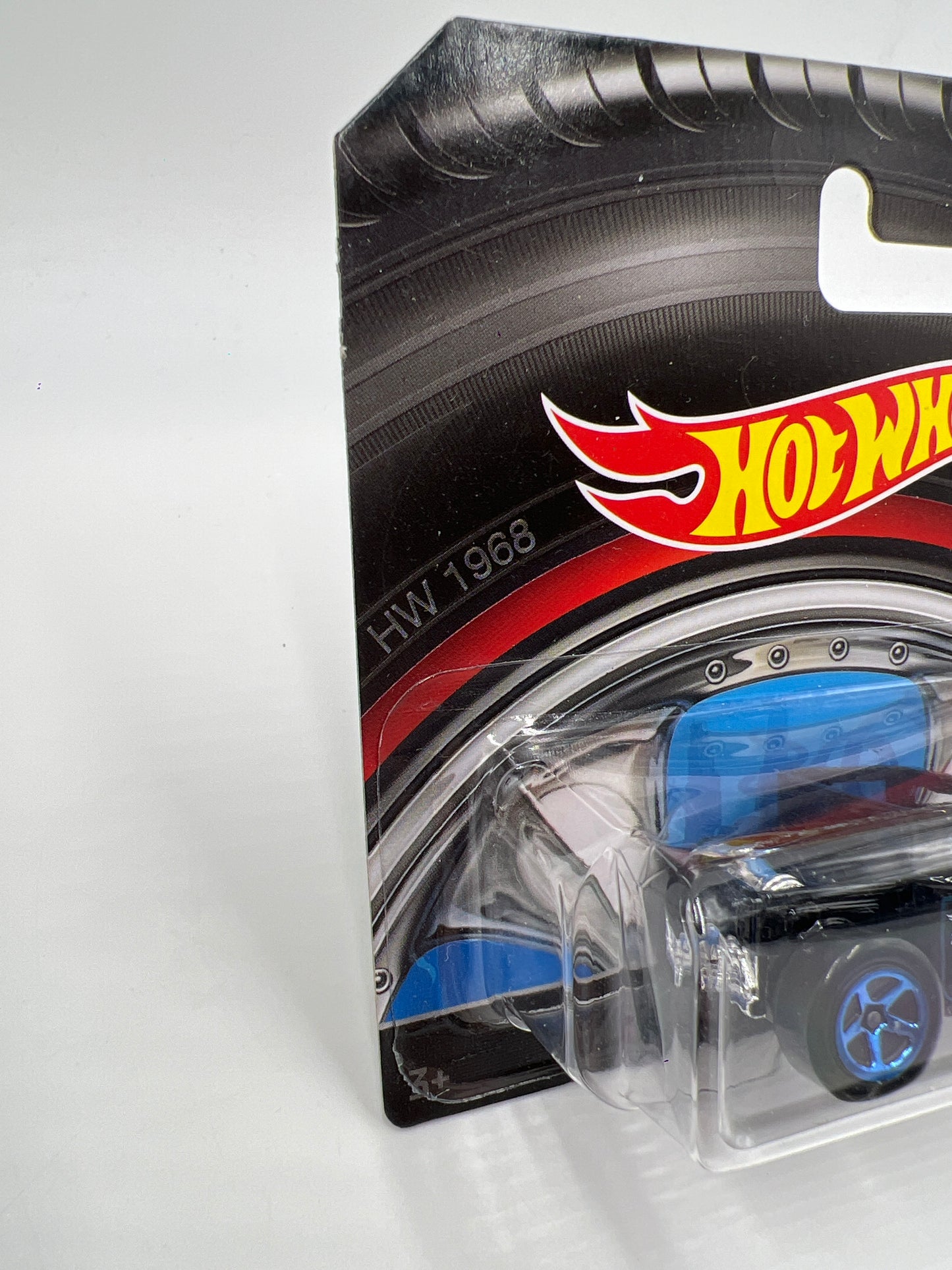 Hot Wheels Short Card Mega Construx Set Exclusive Bone Shaker Black W/Protector