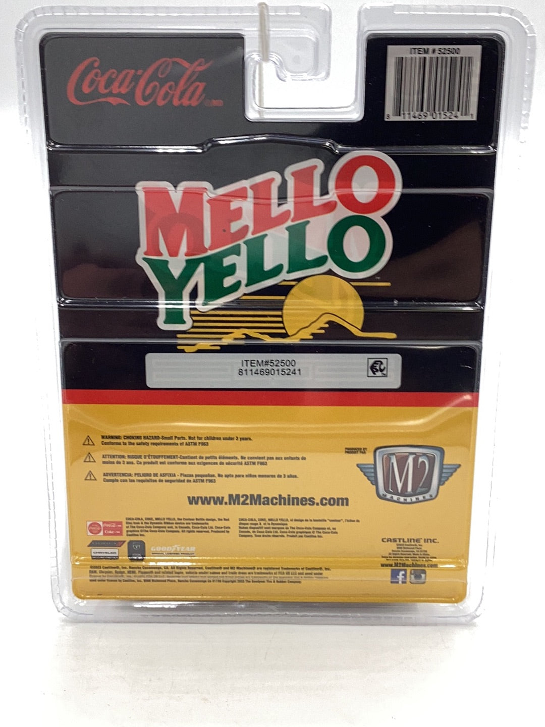 M2 Machines Mello Yellow 1967 Dodge A100 Panel Van A28 CHASE 1/750