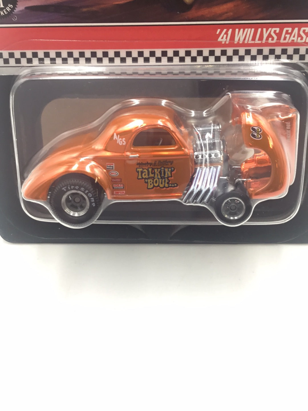 Hot wheels 41 willys 2024 gasser red line.