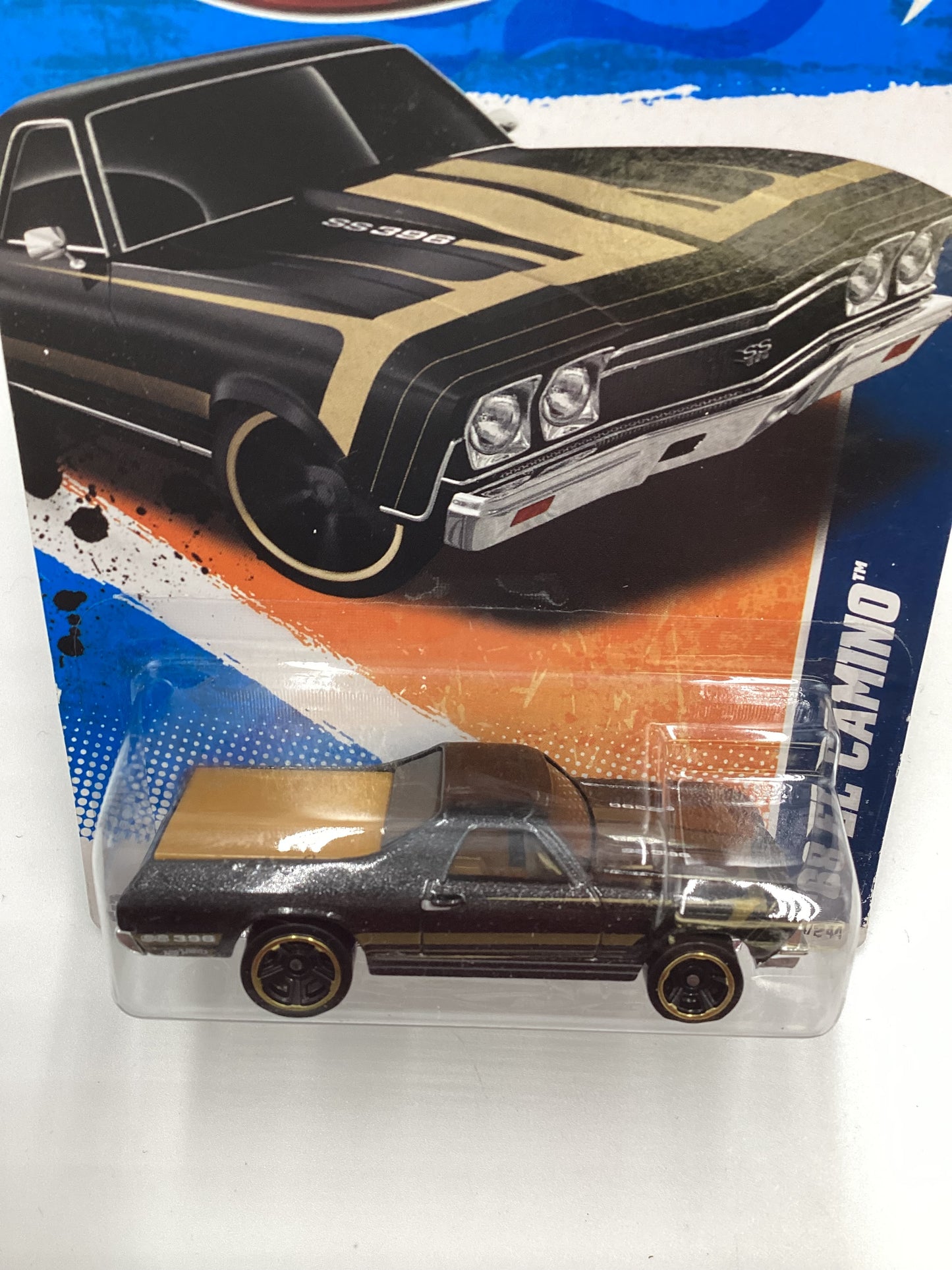 2011 Hot wheels #104 68 El Camino Black