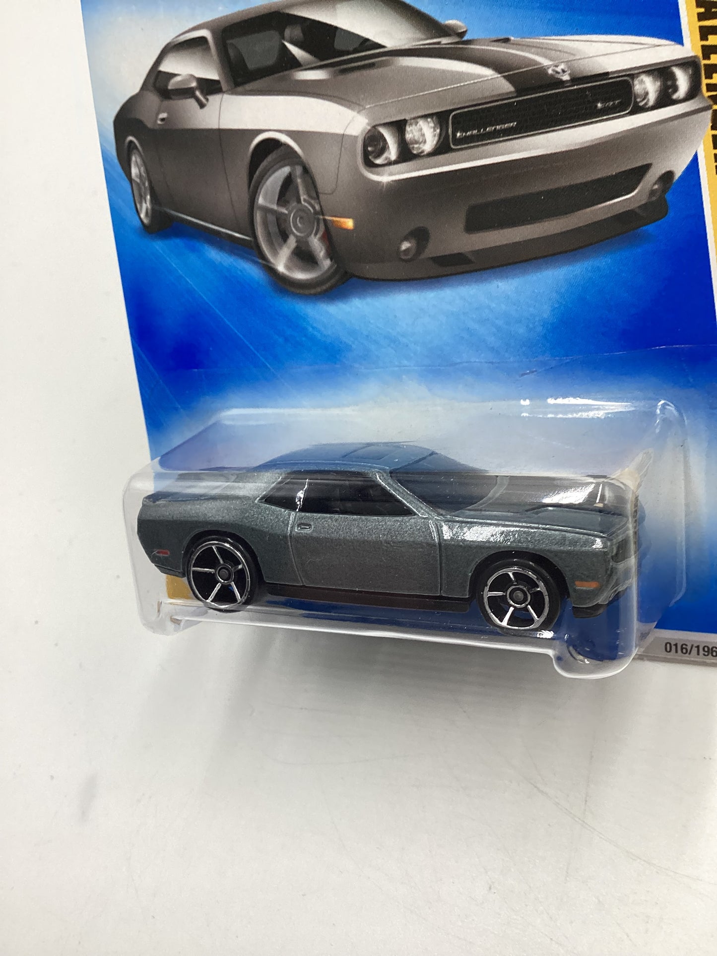 2008 Hot Wheels New Models #16 Dodge Challenger SRT8 Gray Kmart Exclusive 239C