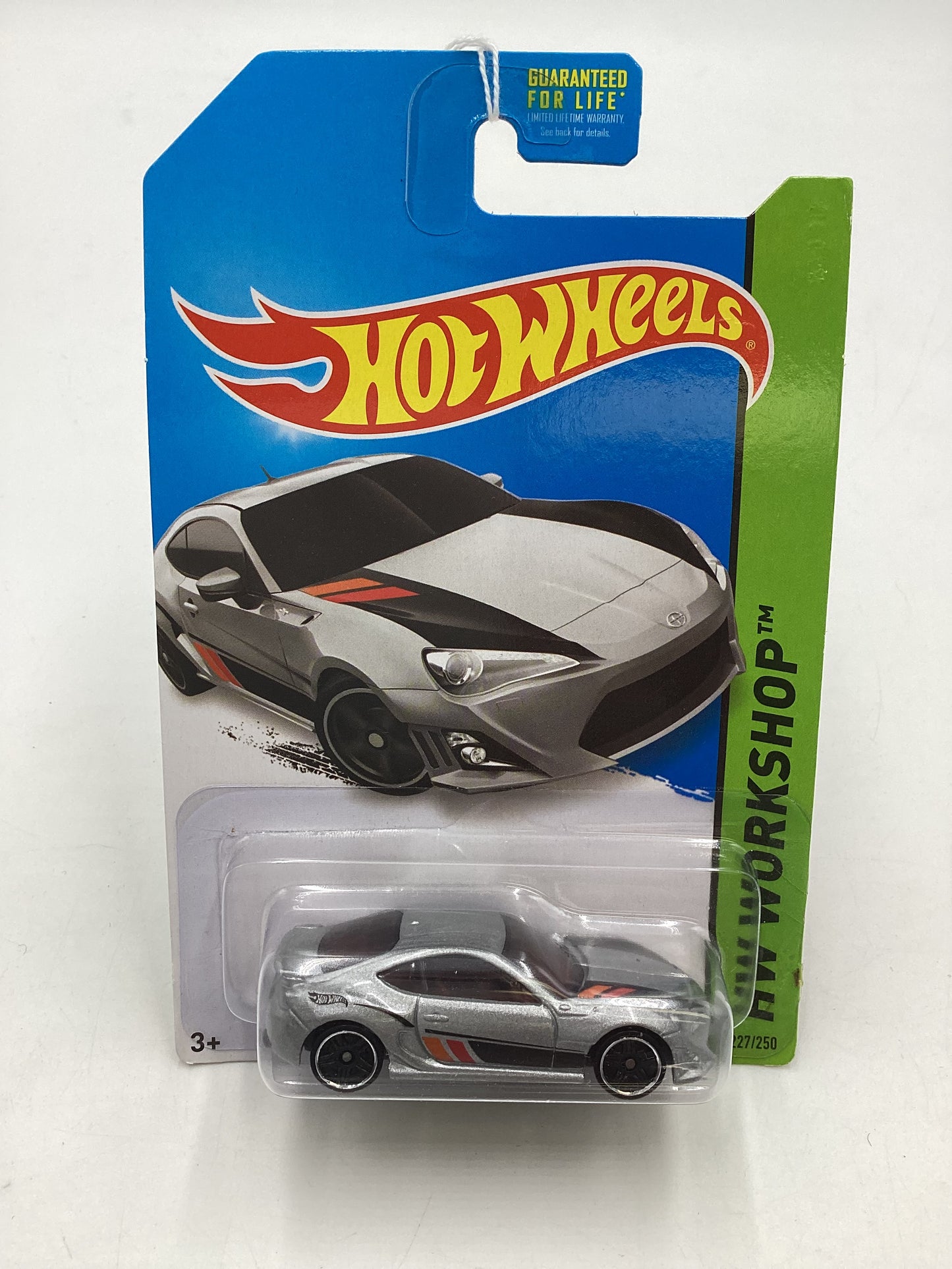 2014 Hot Wheels #227 Scion FR-S Silver 82A