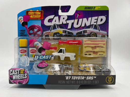 2025 Car Tuned Series 2 Custom Shop Castworks 87 Toyota SR5 White 186i