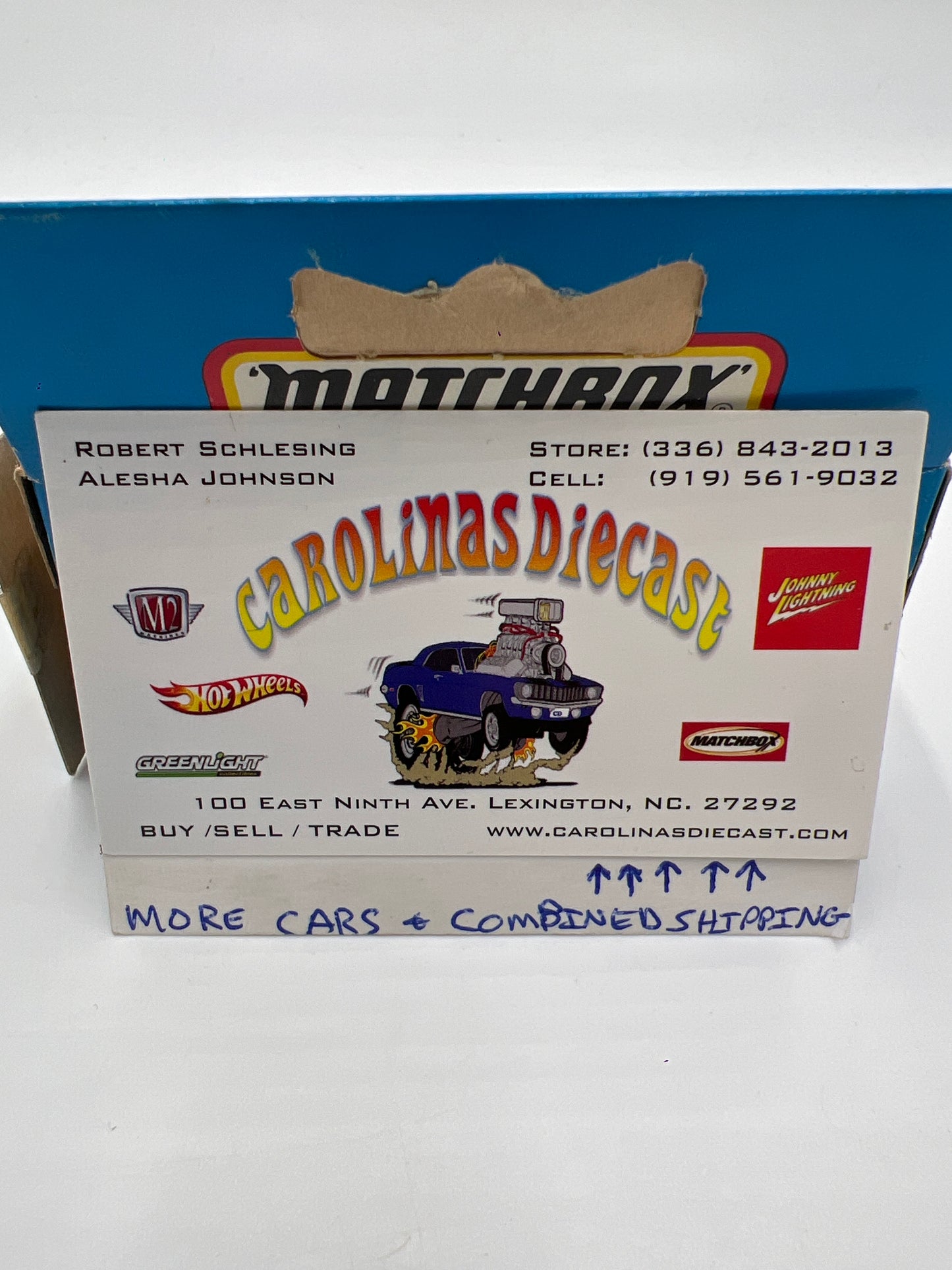 Matchbox Unpunched #41 Cadburys Buttons Racing Porsche 935 #1 White (Box Opened)