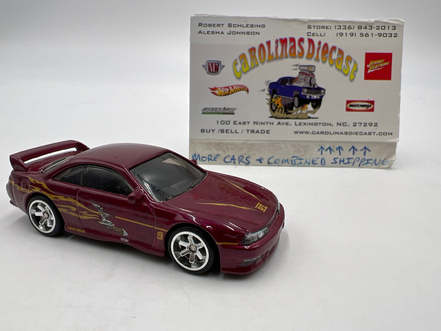 Hot Wheels Fast & Furious Premium Nissan Silvia S14 Red Loose