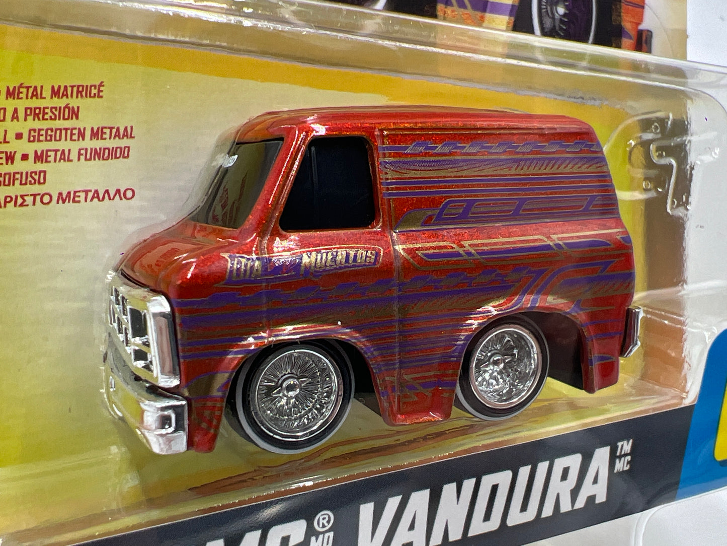 2025 MGA Car Tuned Series 3 #2 79 GMC Vandura Orange 179B
