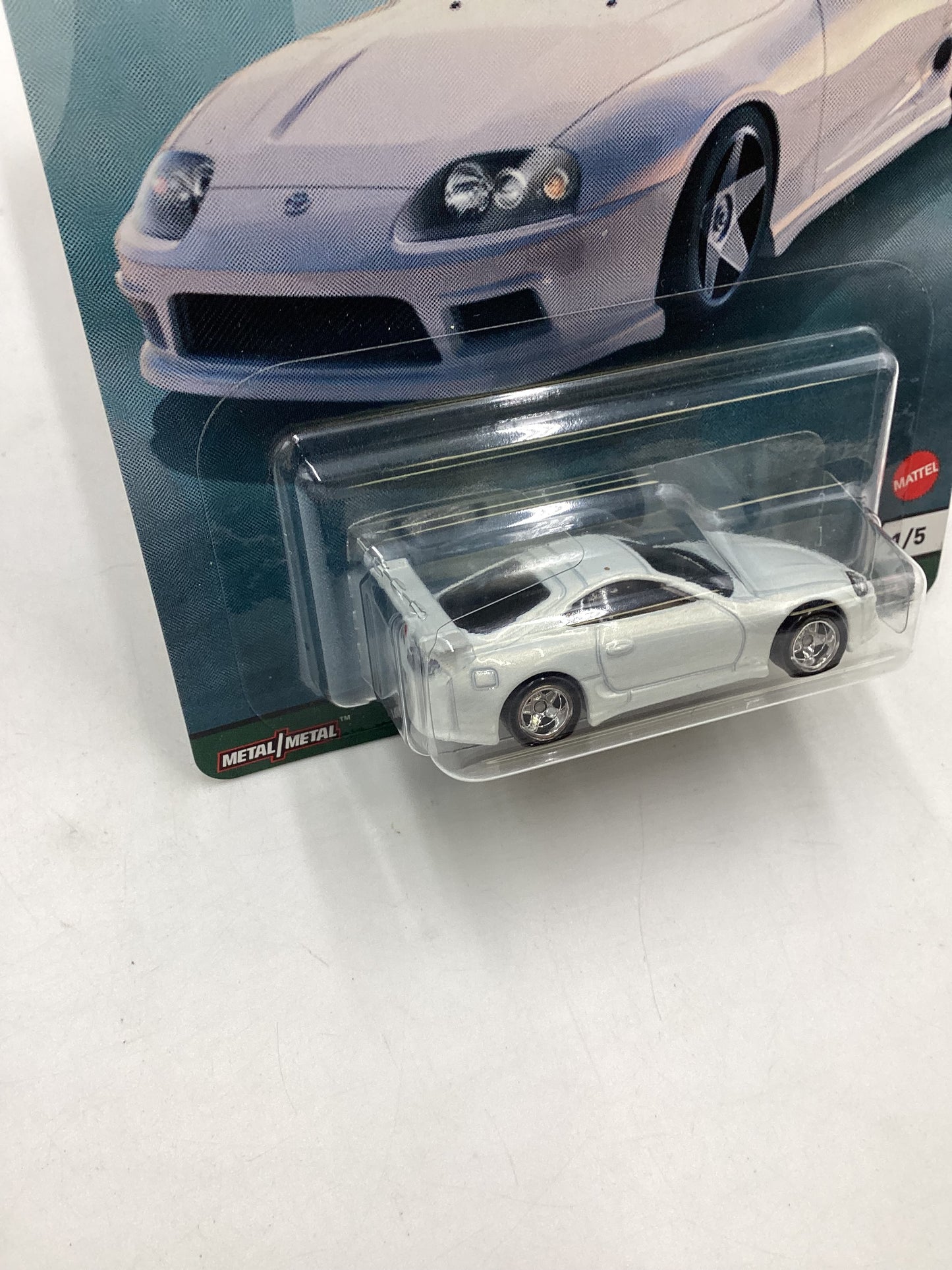 Hot wheels CC Toyota Set 1/5 Toyota Supra with protector