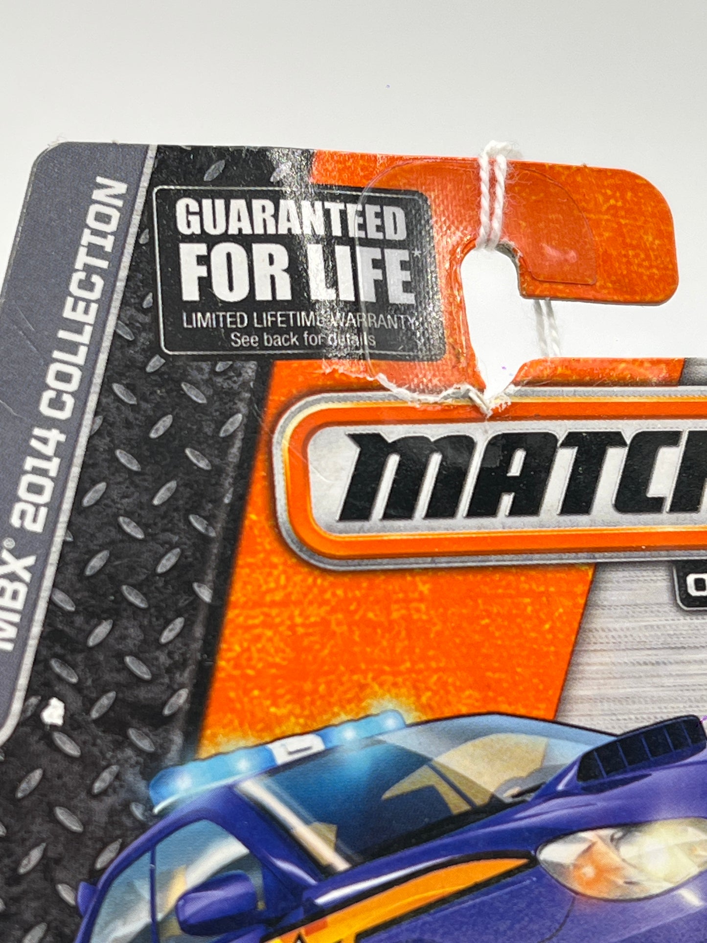 Matchbox MBX 2014 Collection Subaru Impreza WRX Police Blue Bad Card 208B