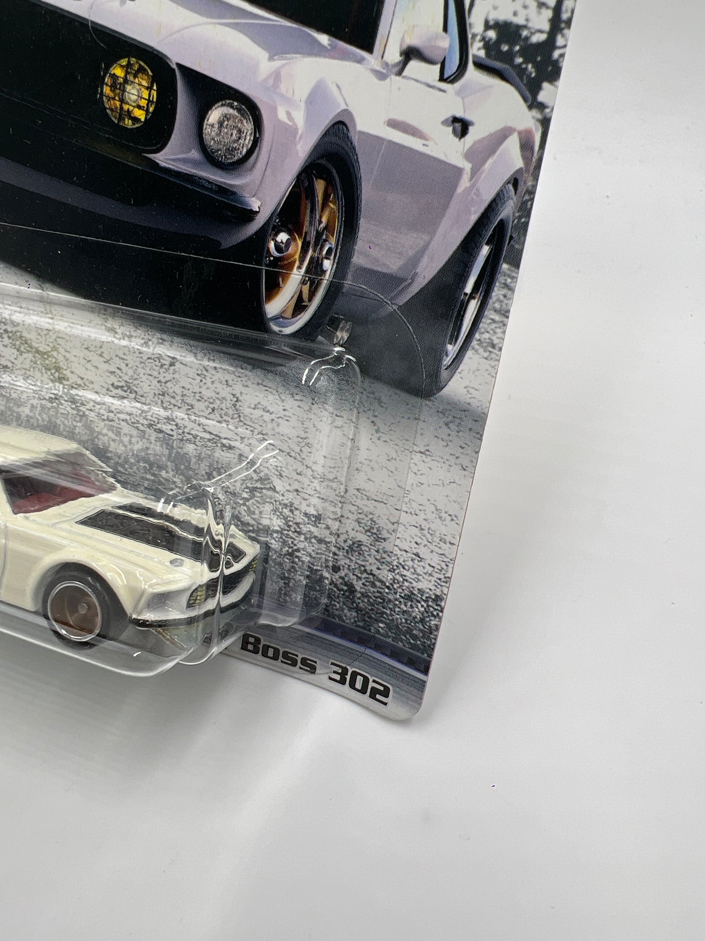 Hot Wheels Premium Fast & Furious 1/4 Mile Muscle #5 69 Ford Mustang Boss 302 White 247A