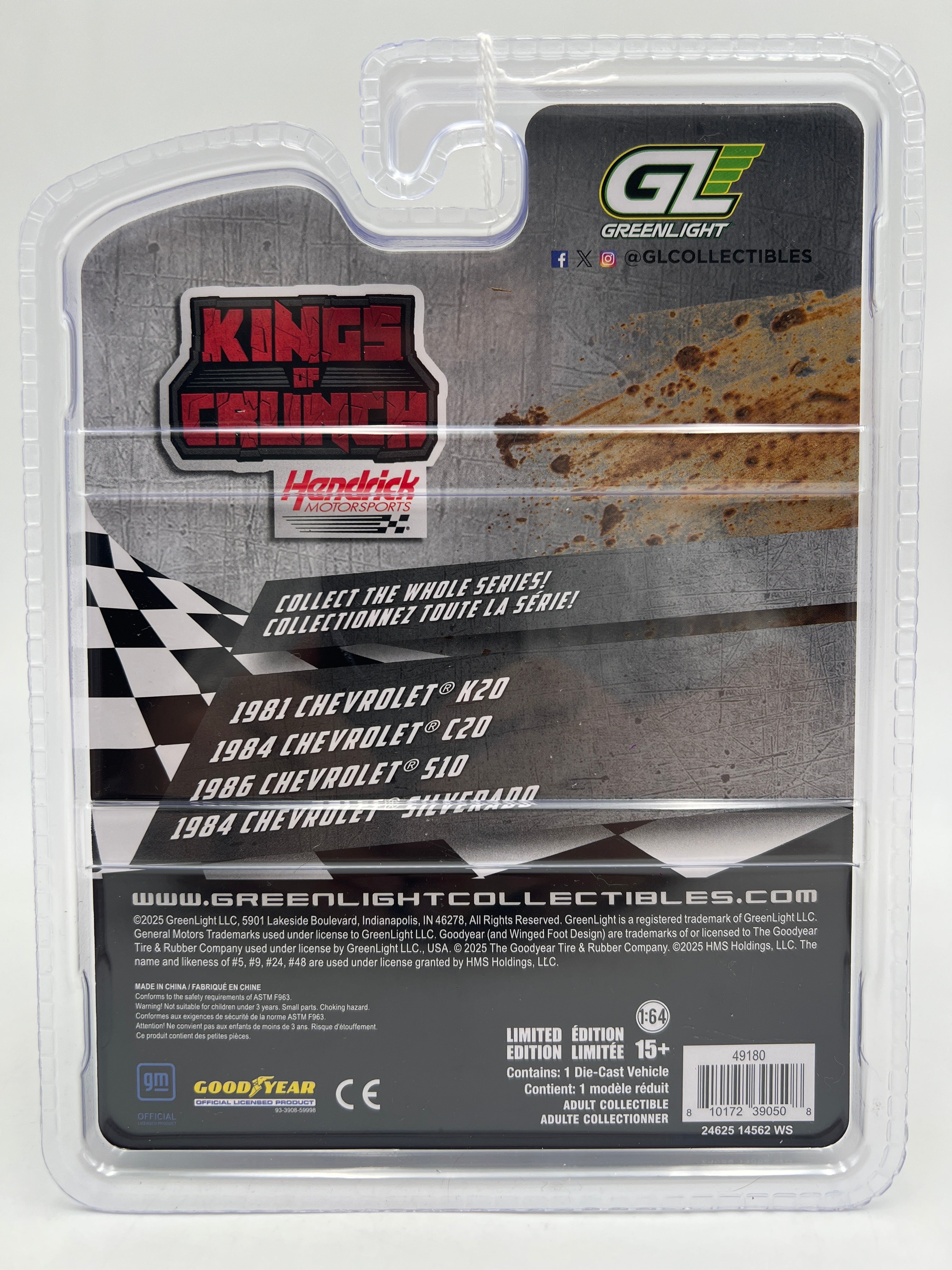 Greenlight Kings of Crunch Hendrick Series #48 Alex Bowman 1984
