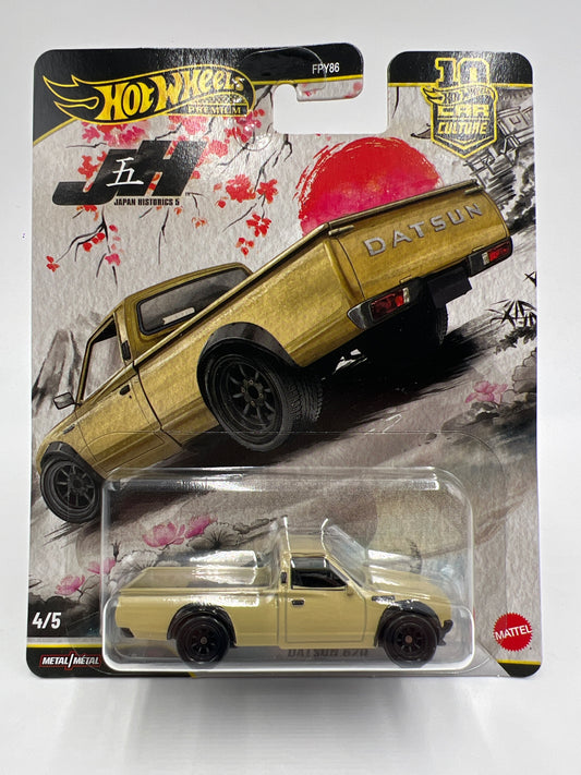 2026 Hot Wheels Premium Japan Historics 5 #4 Datsun 620 Tan