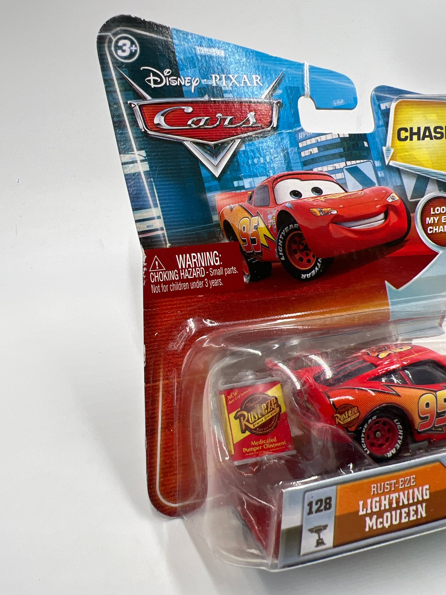 Disney Pixar Cars #128 CHASE Rust-eze Lightning McQueen 140A