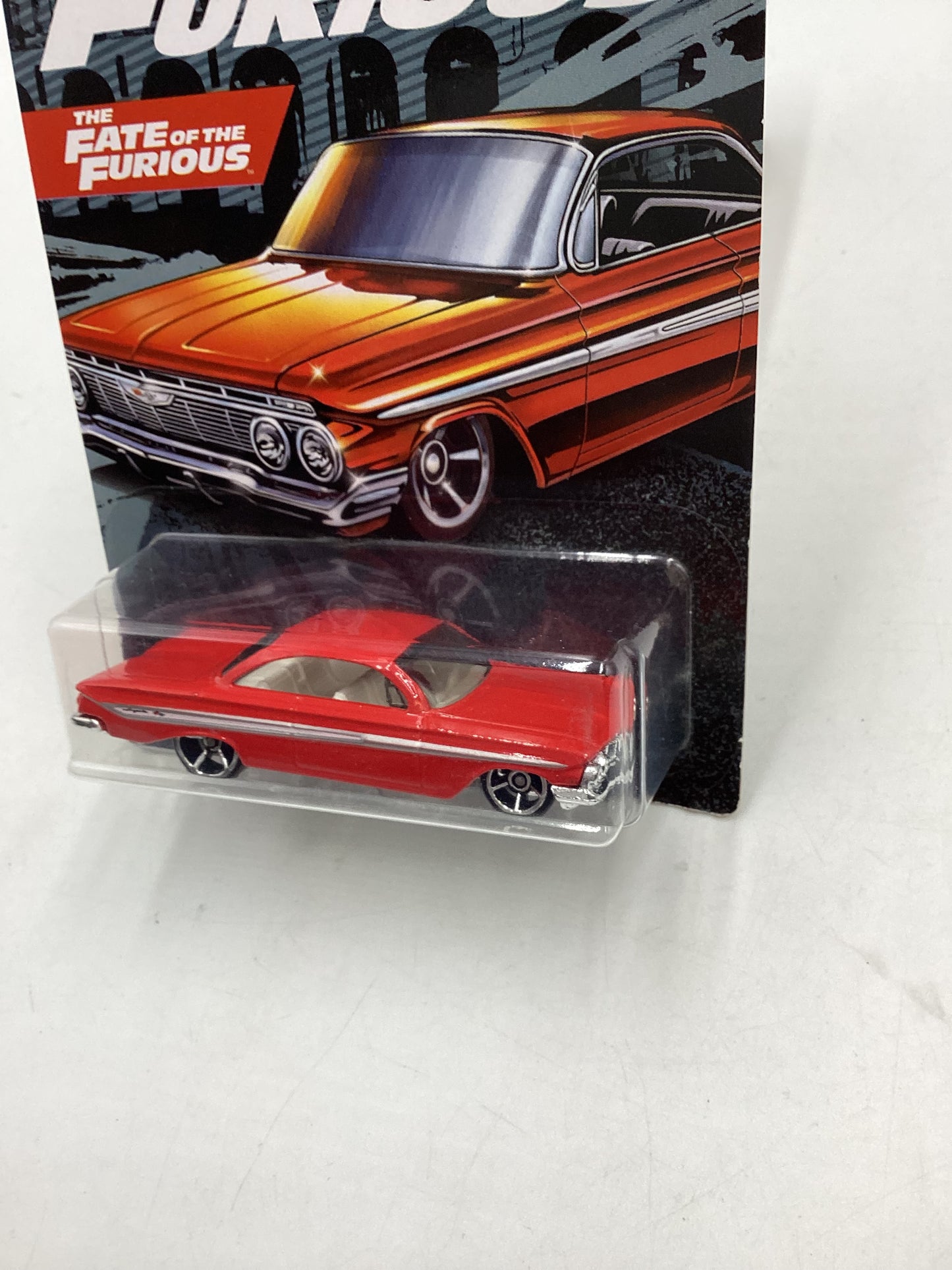 Hot wheels 2019 Fast and furious Fate of the Furious 61 Chevrolet Impala #6 73D