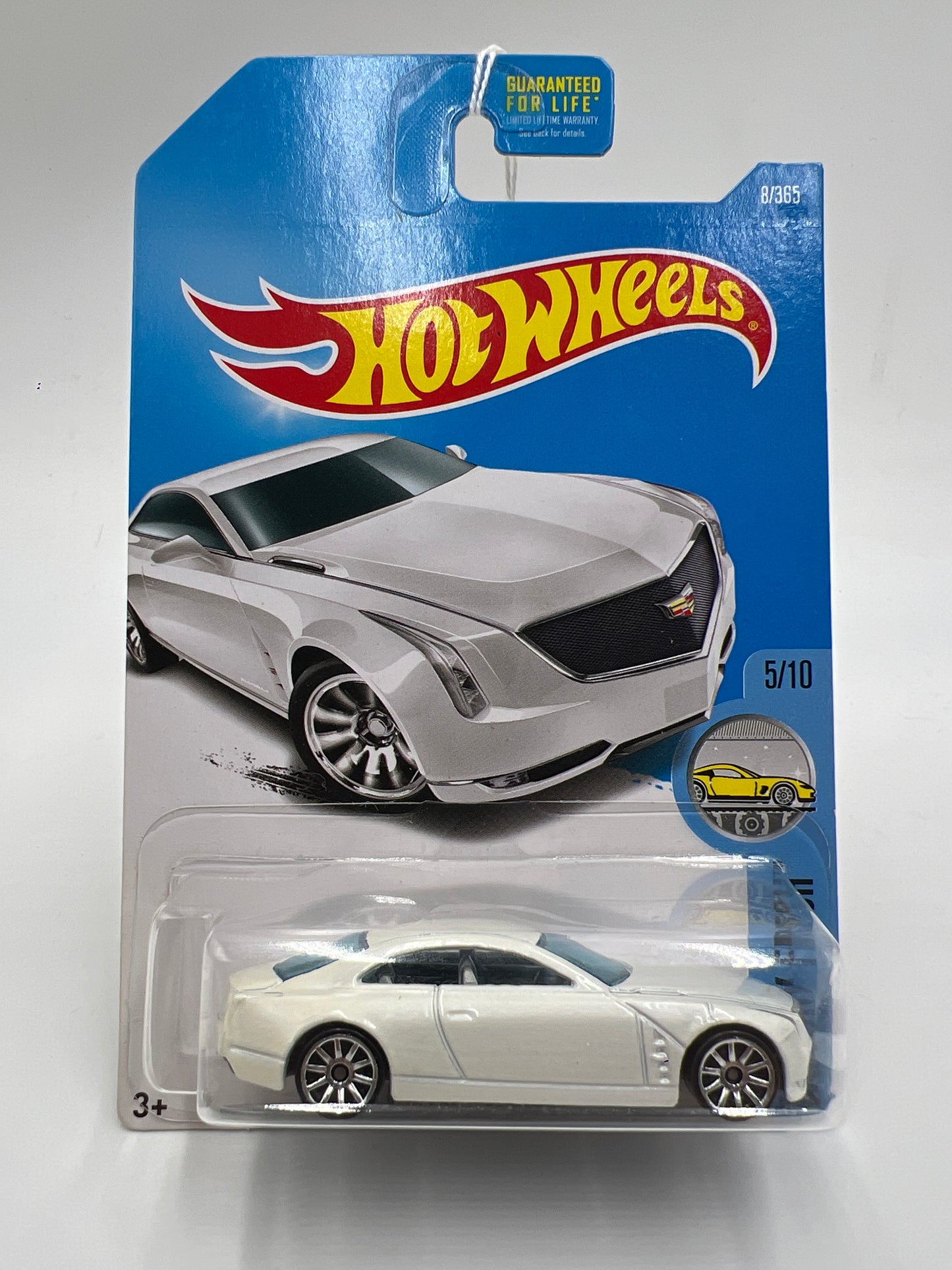2017 Hot Wheels Factory Fresh #8 Cadillac Elmiraj White 56A