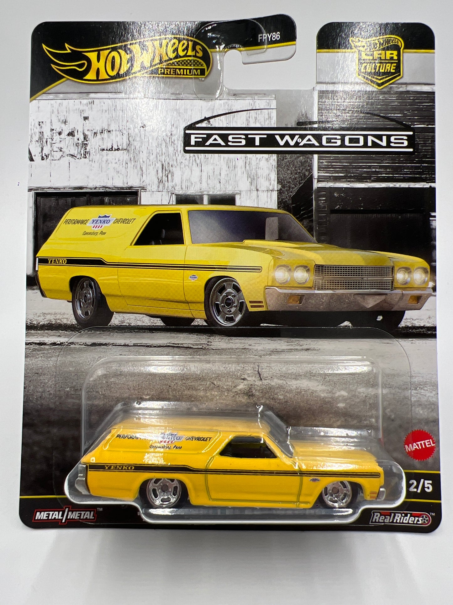 2025 Hot Wheels Car Culture Premium Fast Wagons Full Set Of 5