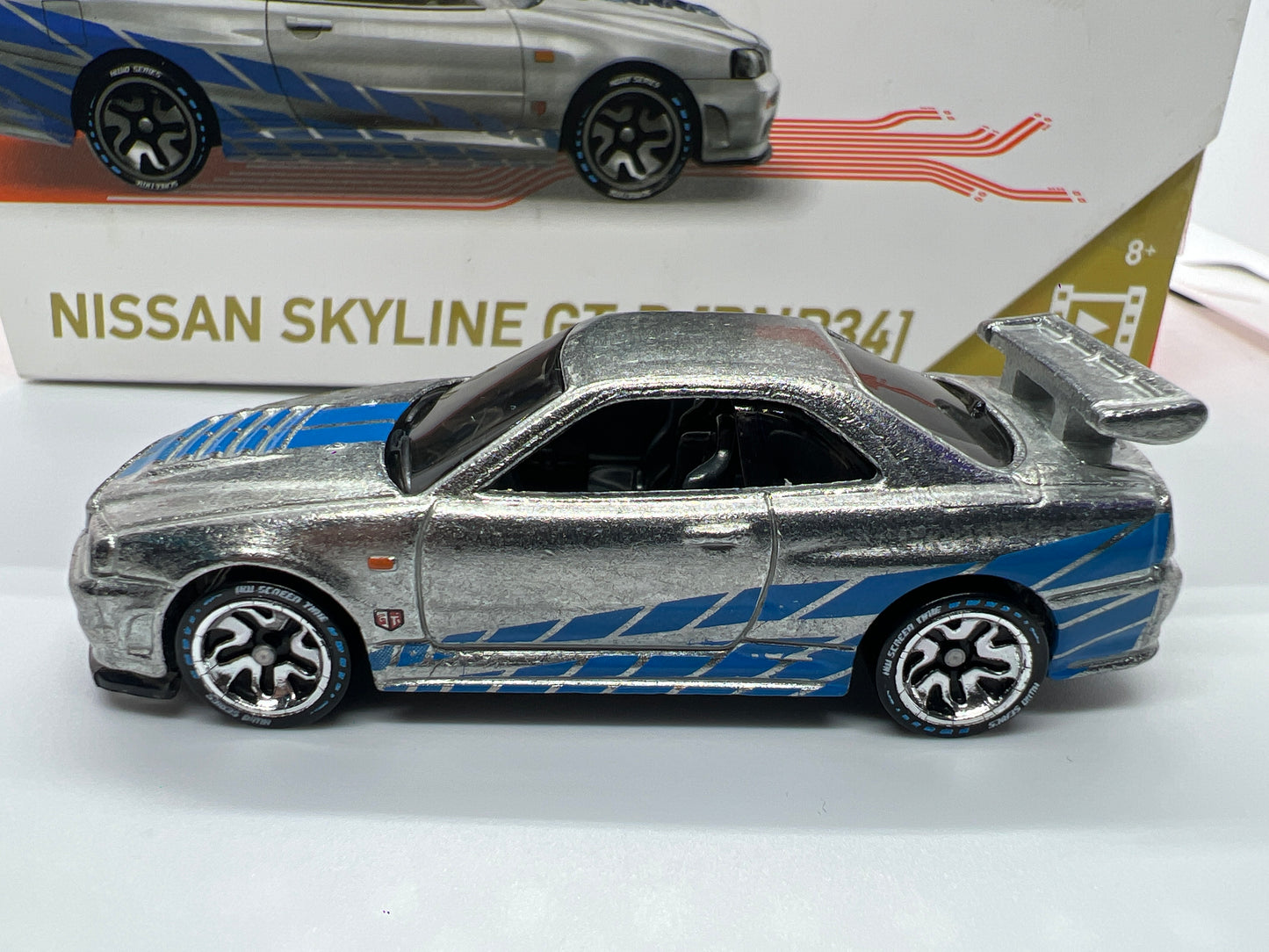 Hot Wheels ID Fast and Furious Nissan Skyline GT-R BNR34 Opened