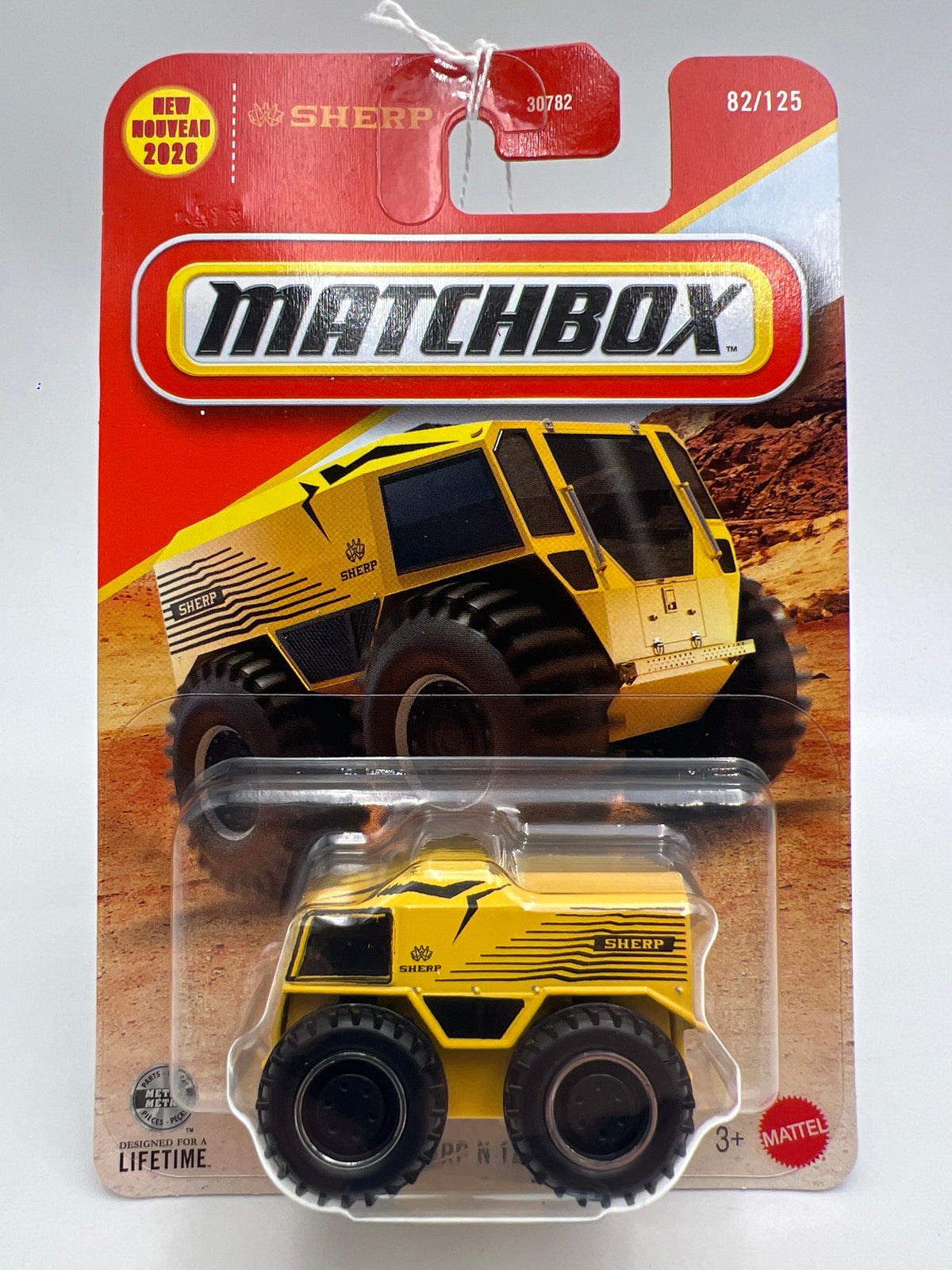 2026 Matchbox #82 Sherp N 1200 Yellow 208G
