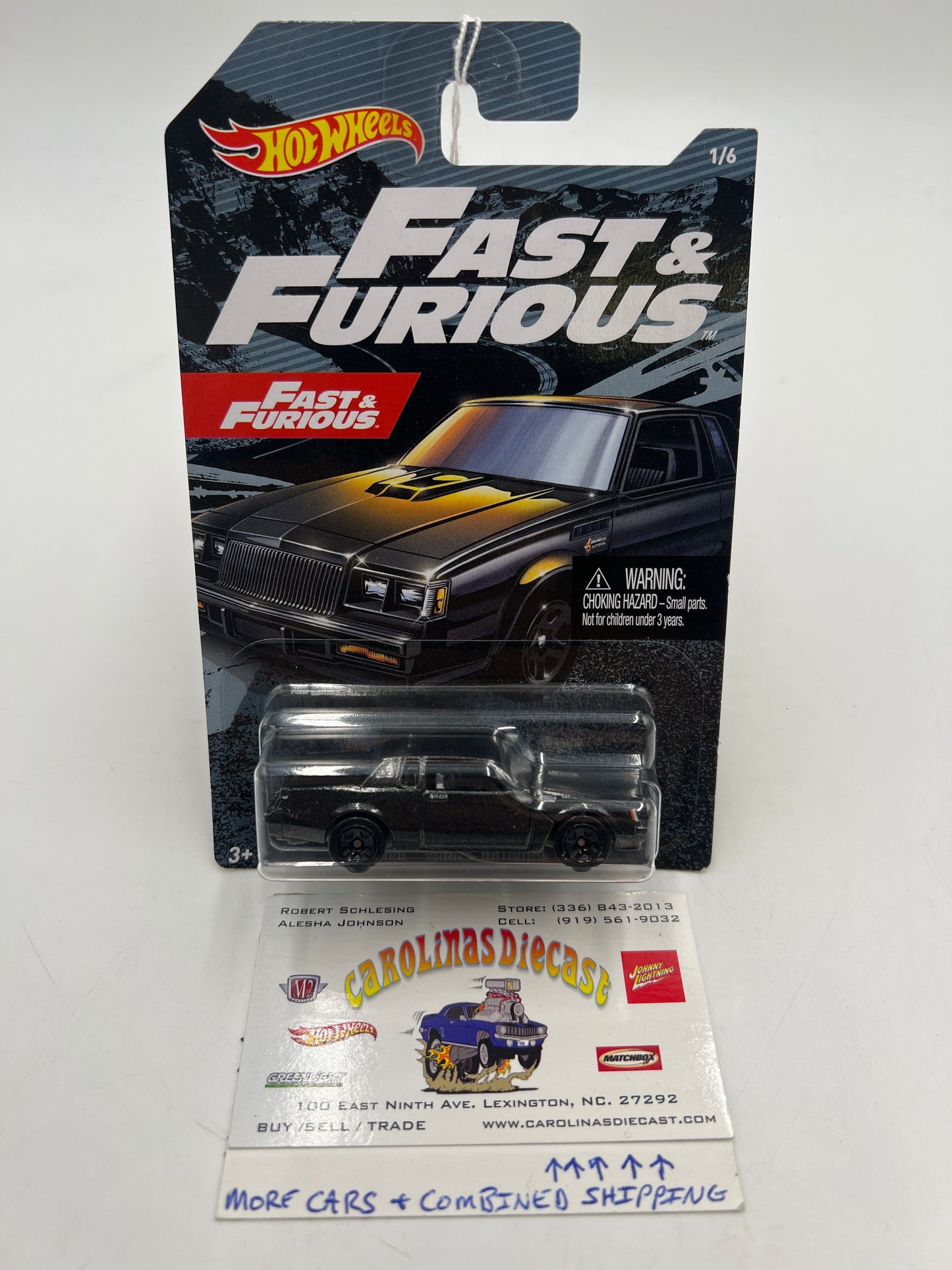 2019 Hot Wheels Fast and Furious #1 Buick Grand National 72G