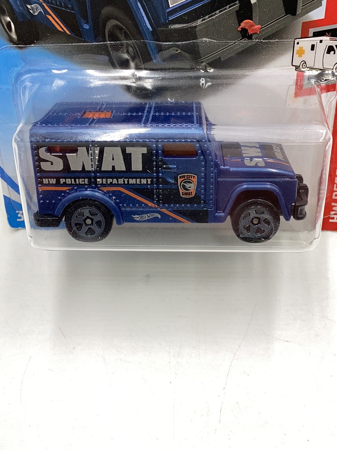 2019 HOT WHEELS TREASURE HUNT #182 HW Armoured Truck 277B