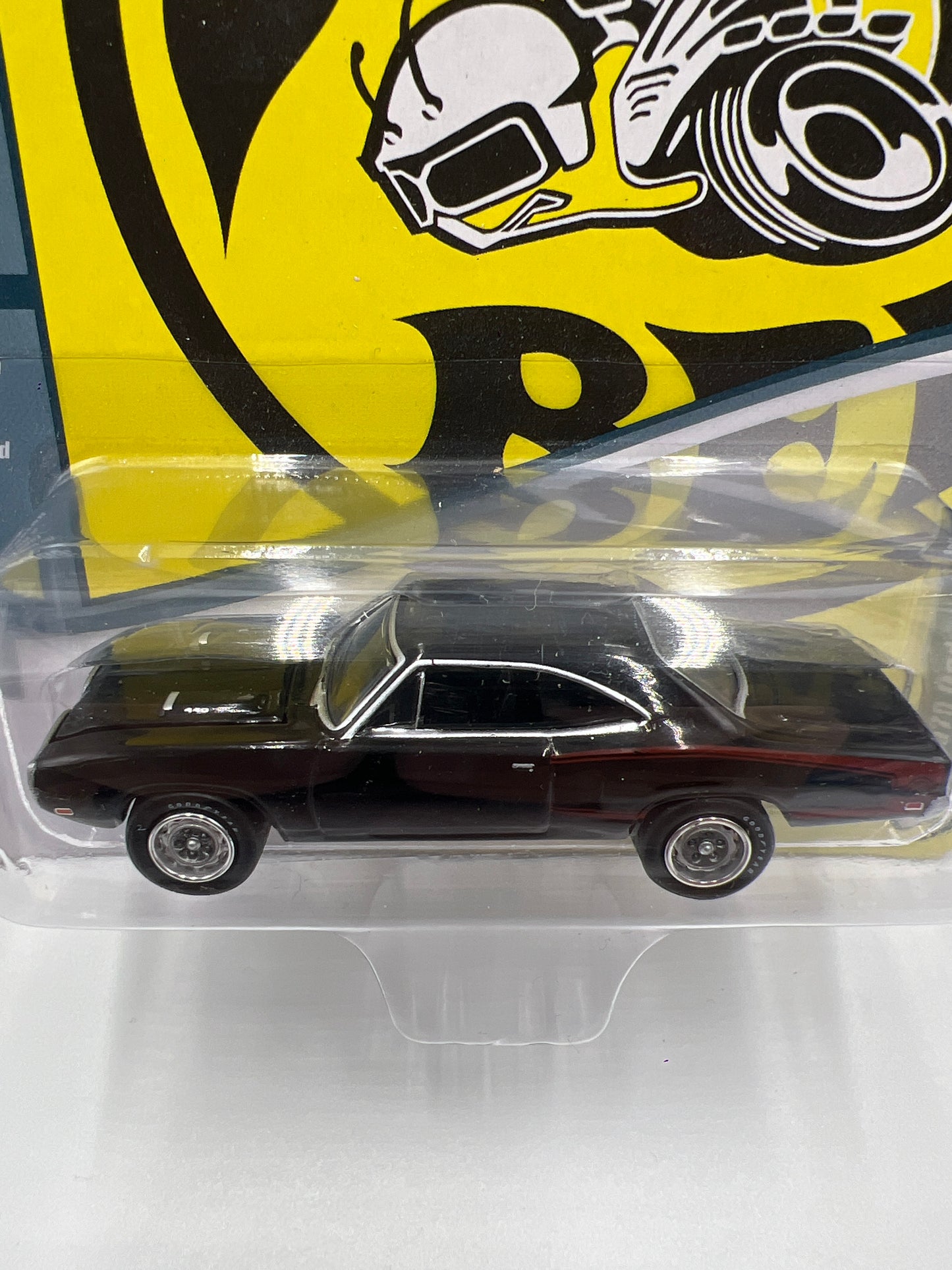 Johnny Lightning Muscle Cars U.S.A Release 1 Version A 1970 Dodge Coronet Super Bee Black 229F