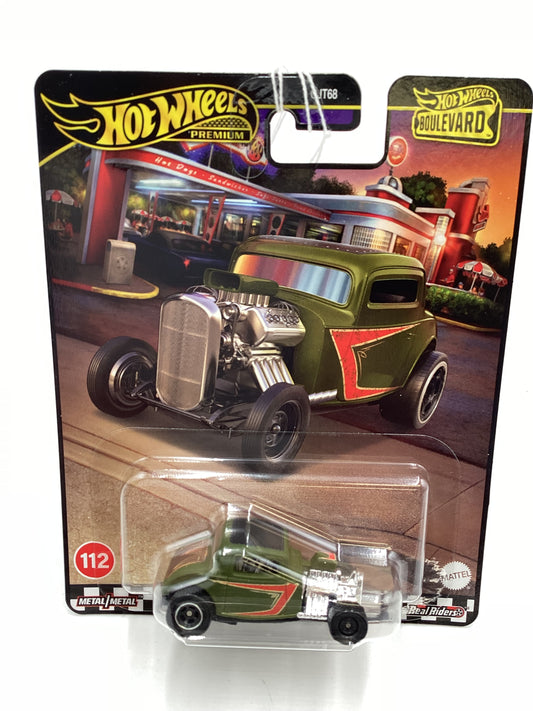 Hot Wheels Premium Boulevard #112 32 Ford Green 262H