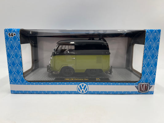 M2 Machines 1/24 1960 VW Delivery Van Green/Black S43