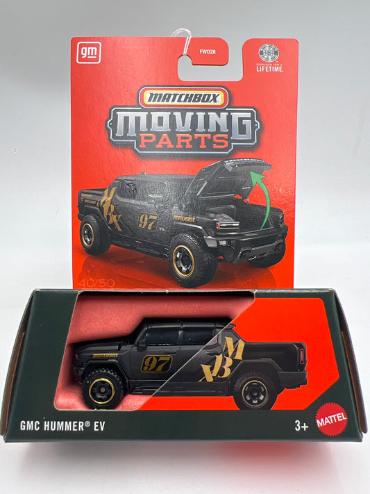 2026 Matchbox Moving Parts #40 GMC Hummer EV Matte Black