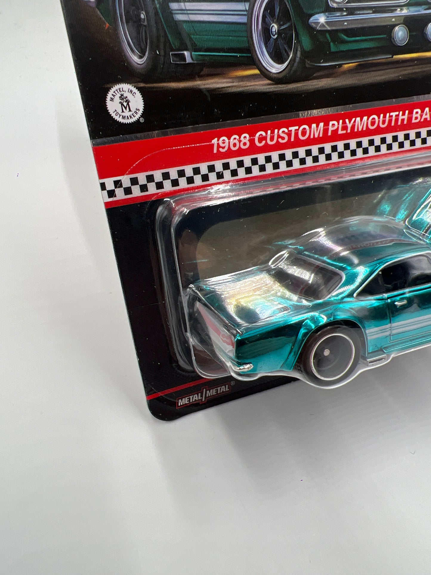 2024 Hot Wheels RLC 1968 Custom Plymouth Barracuda Blue W/Protector