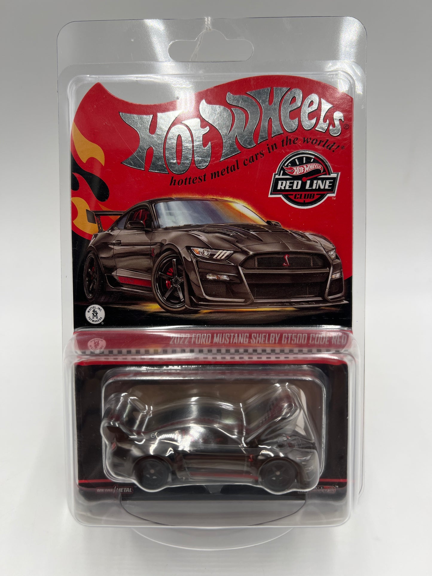 2024 Hot Wheels RLC 2022 Ford Mustang Shelby GT500 Code Red W/Protector