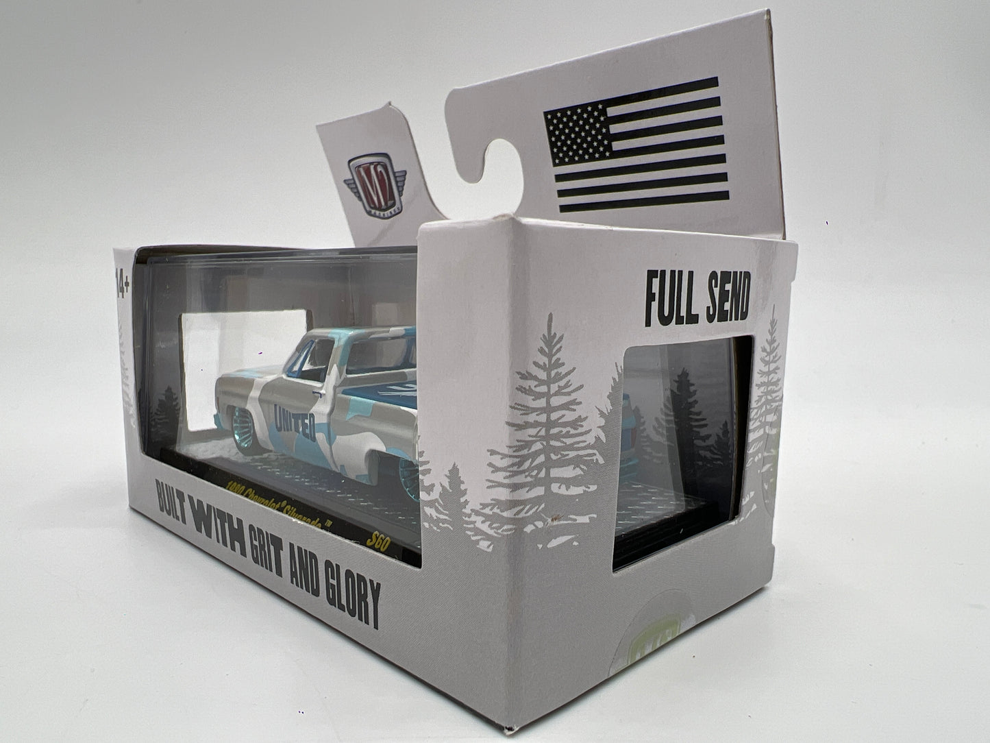 M2 Machines S60 CHASE Built With Grit And Glory 1980 Chevrolet Silverado