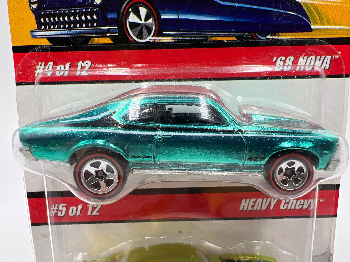 Hot Wheels Classics Series 3 Walgreens Exclusive #4-6 68 Nova/Heavy Chevy/52 Chevy Reglued Blister
