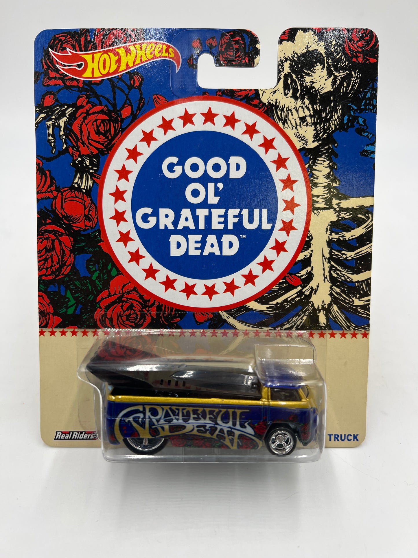 Hot Wheels Pop Culture Grateful Dead Full 6 Car Set W/Protectors VHTF