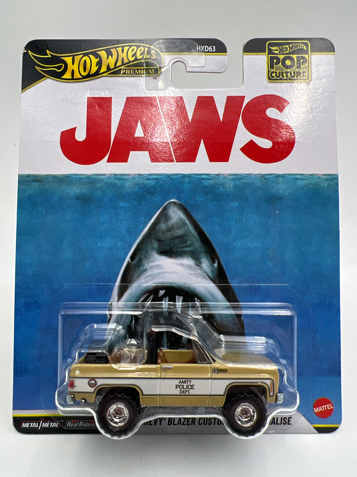 2026 Hot Wheels Premium Pop Culture Jaws 75 Chevy Blazer Custom