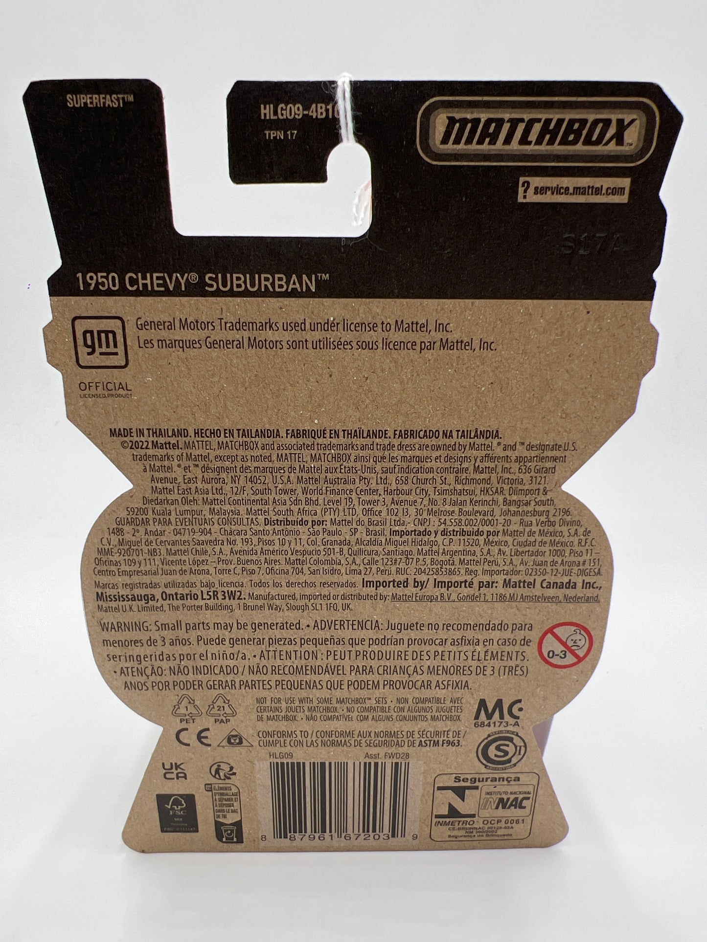 Matchbox Moving Parts #24 1950 Chevy Suburban Dark Green 162E