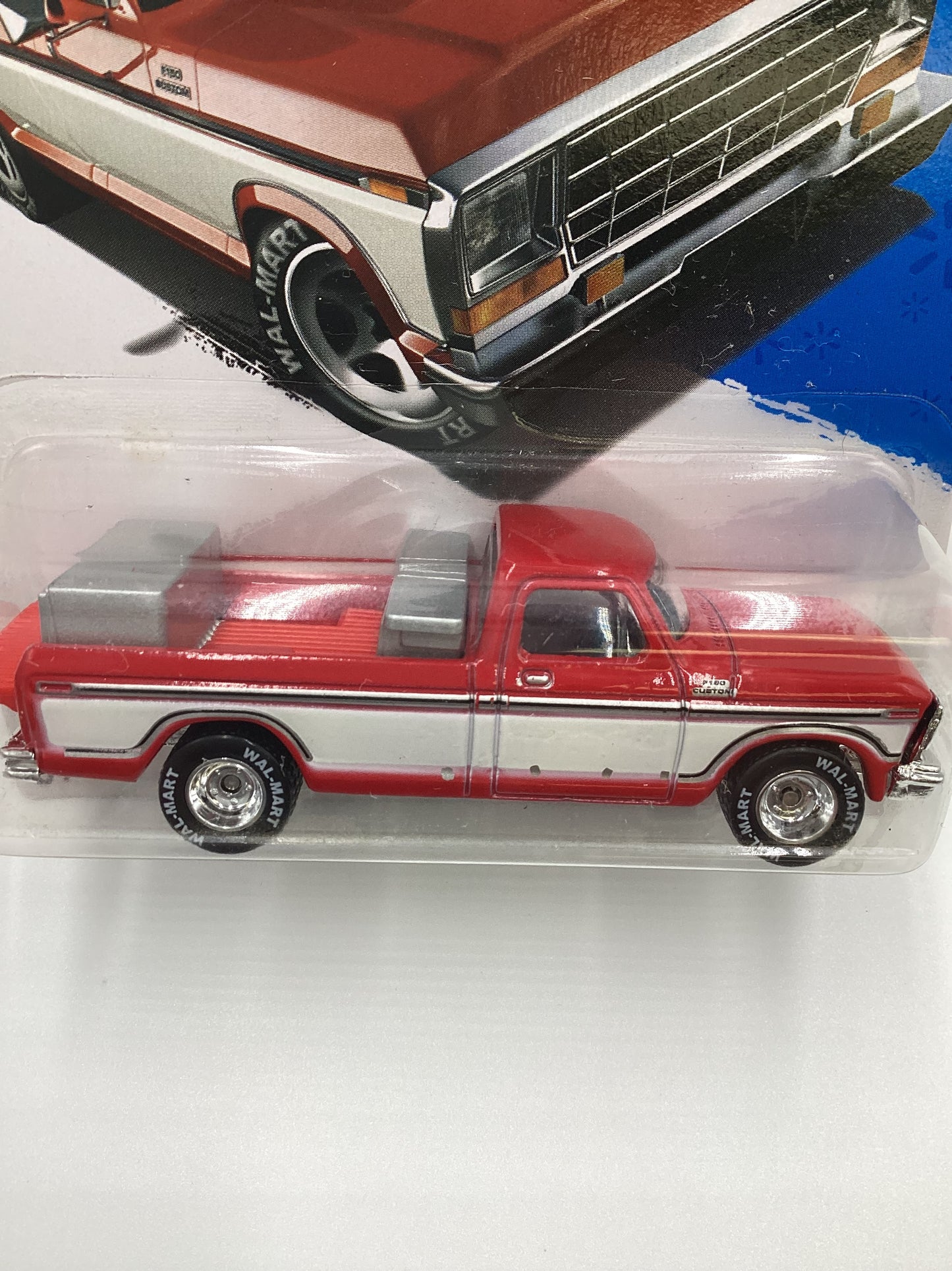 2014 Hot Wheels Walmart Exclusive Sam Walton‘s 1979 Ford F-150 Truck Red 239A