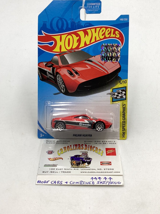 2019 Hot wheels #146 Pagani Huayra factory sealed 103A