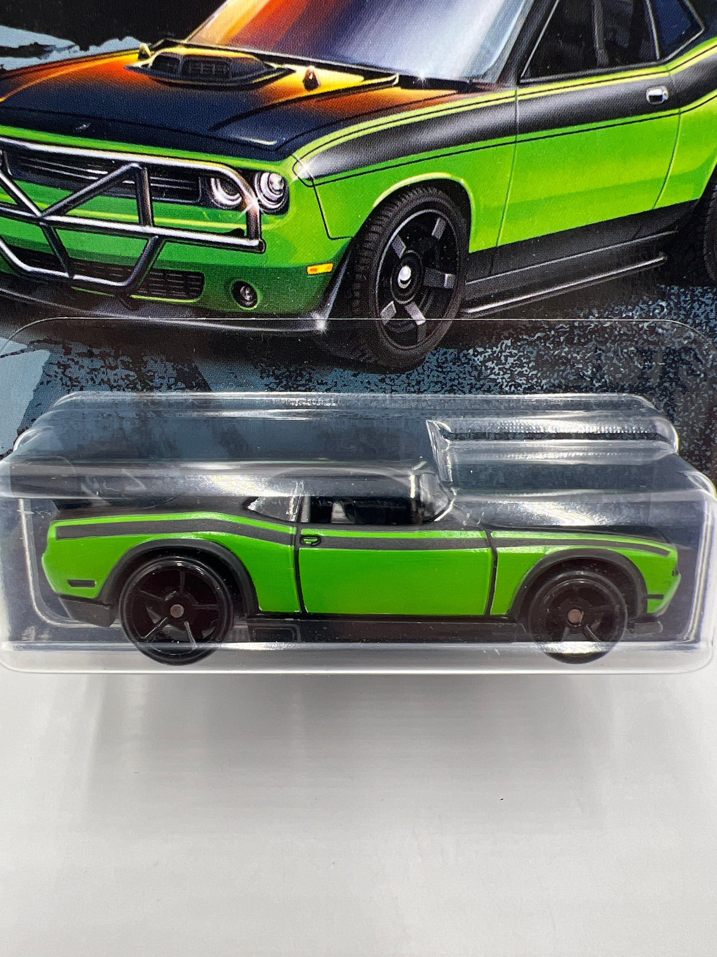 Hot Wheels Fast and Furious #1 Dodge Challenger Drift Car Green/Black