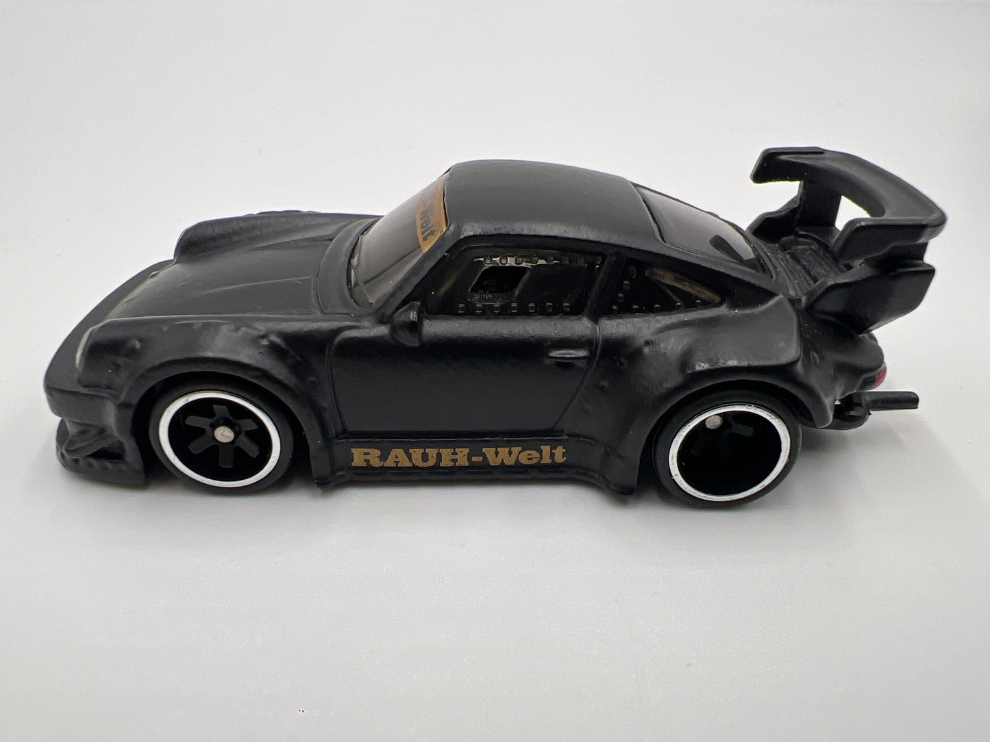 Hot Wheels Silhouettes Premium Porsche 930 RWB Matte Black Loose