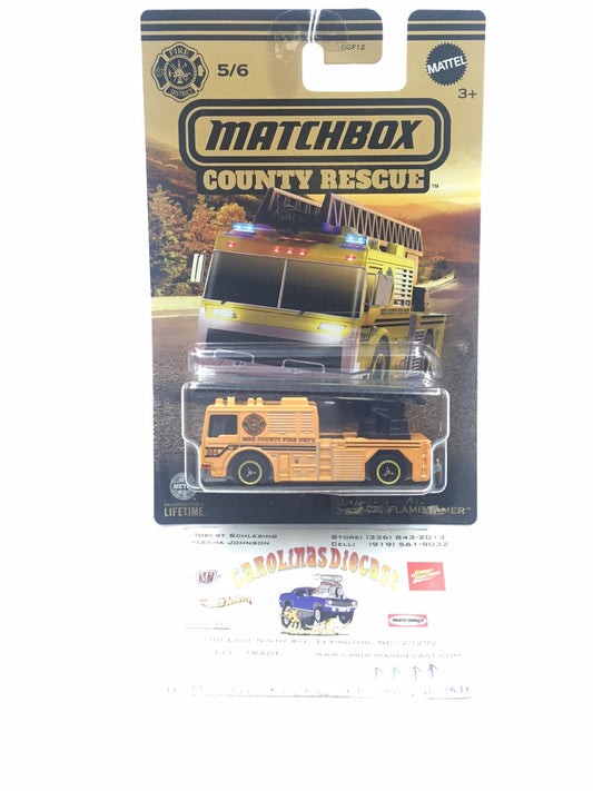 Matchbox Color Changers Flame Tamer Toy Car | Color-Changing Vehicle For Kids