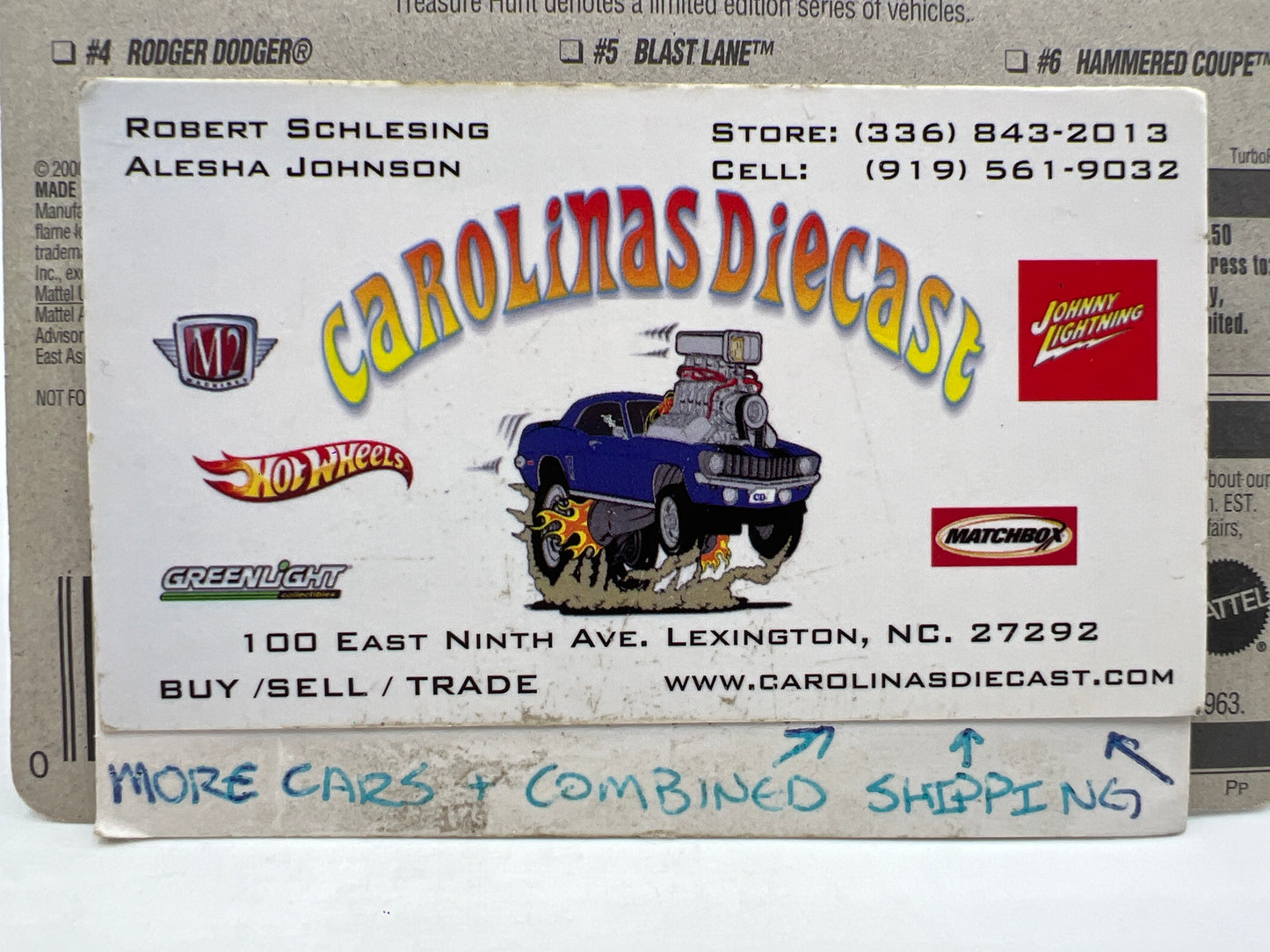 2001 Hot Wheels Treasure Hunt #5 Blast Lane Gold 273E