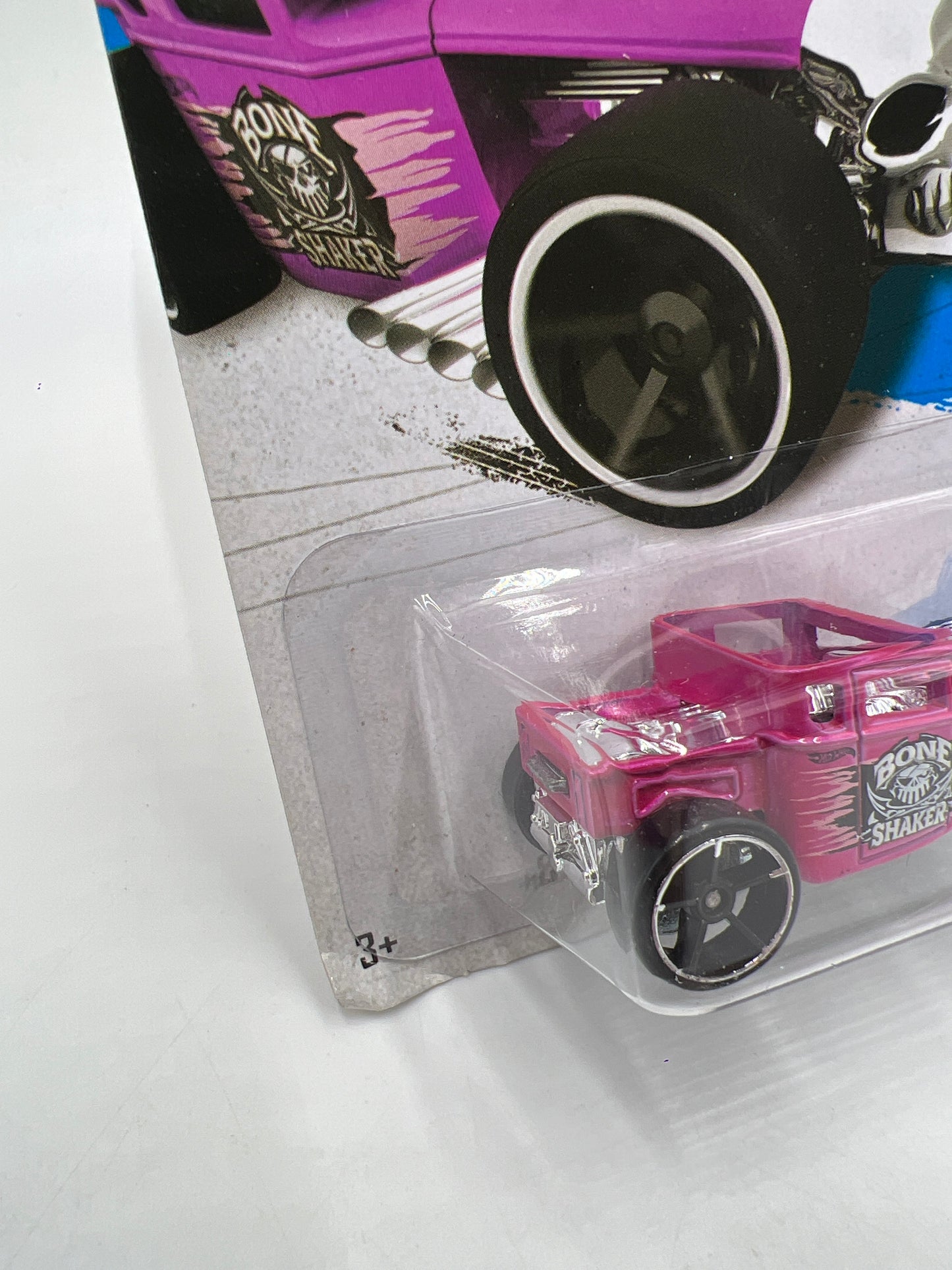 2013 Hot Wheels Showroom #181 Bone Shaker Pink 57C
