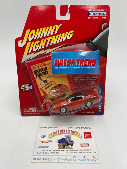 Johnny Lightning Motor Trend #12 1970 Plymouth Superbird Orange 222D