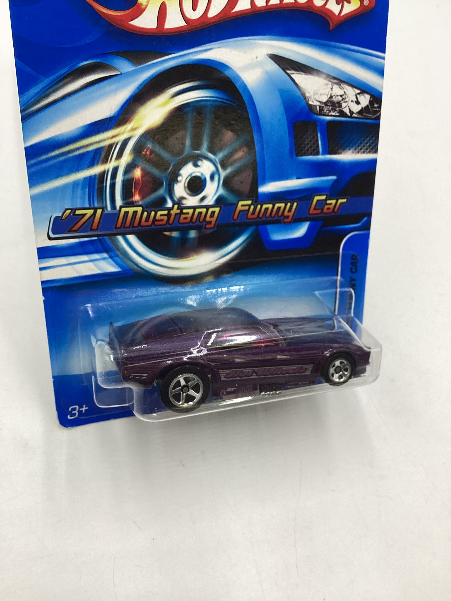 2005 Hot Wheels #182 71 Mustang Funny Car Purple 25A