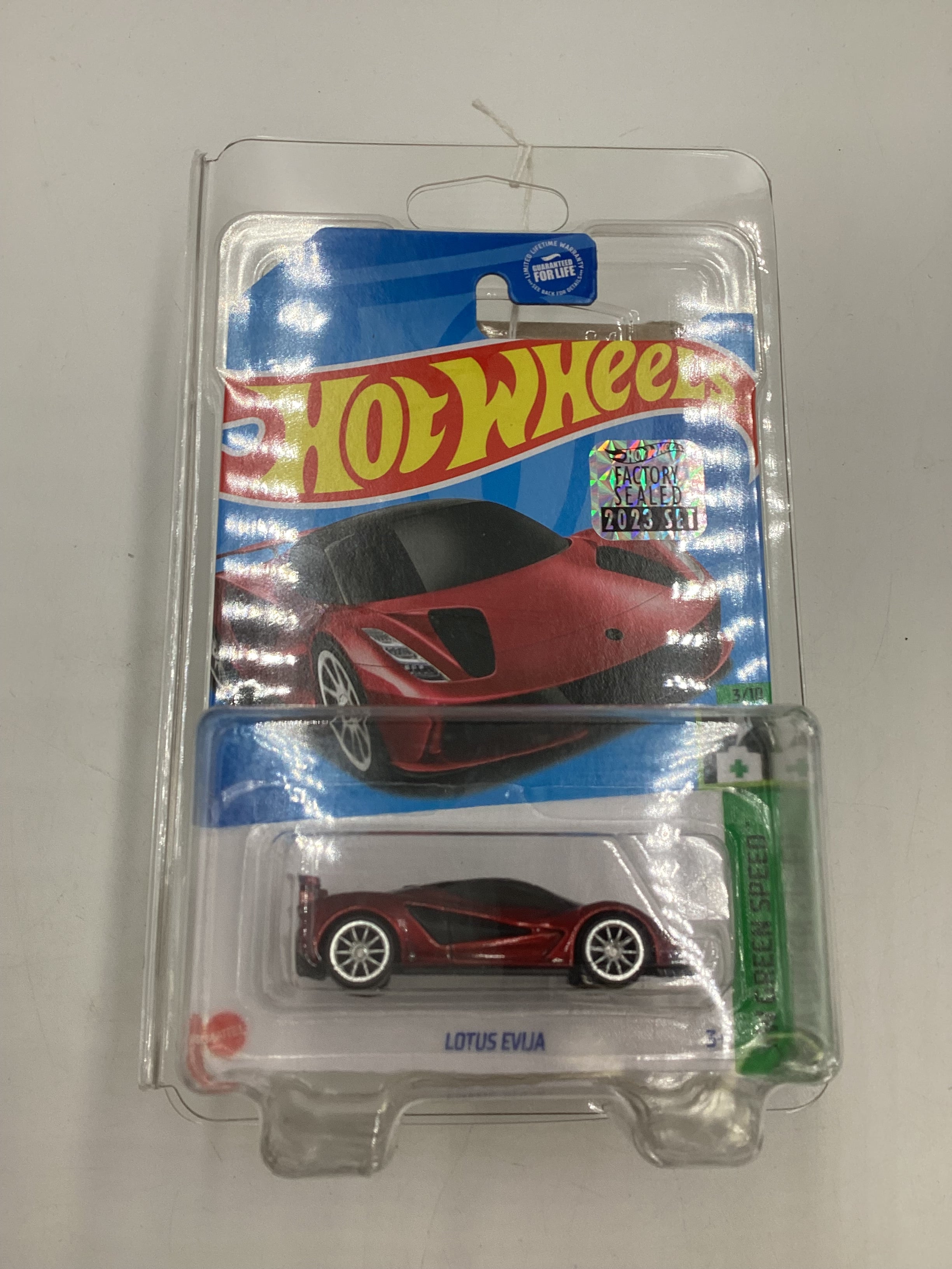 Hot Wheels 2023 Super popular treasure hunt Lotus Evija International card