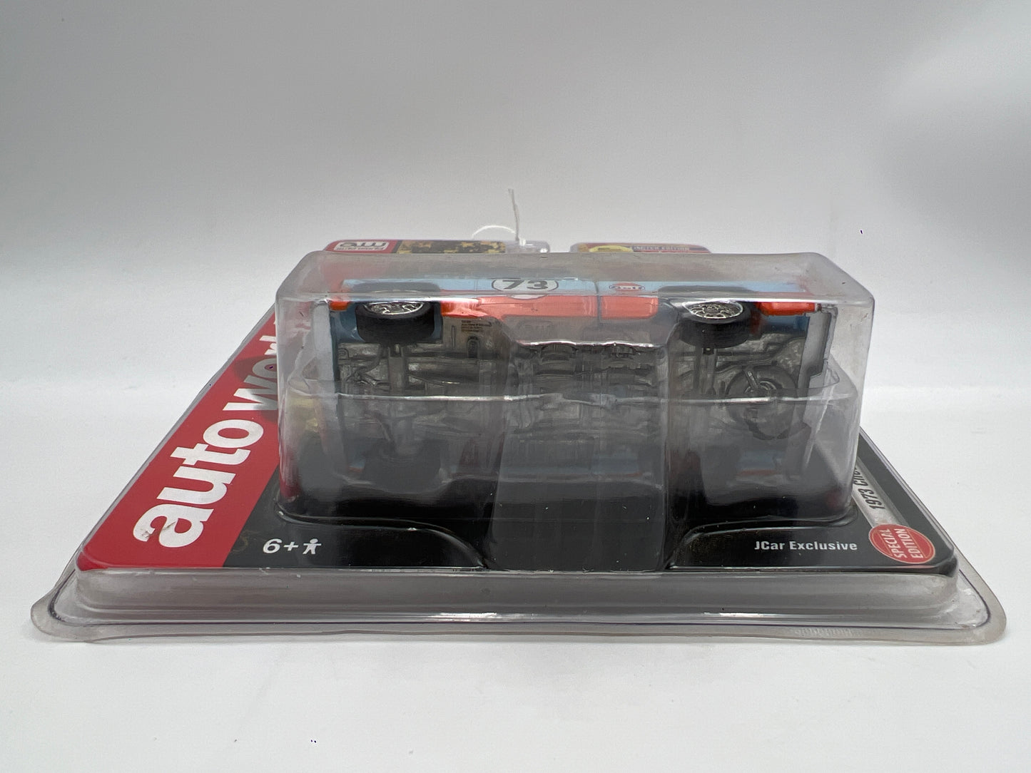Auto World JCar Diecast Exclusive 1/2496 1973 Chevrolet C10 Pickup Gulf
